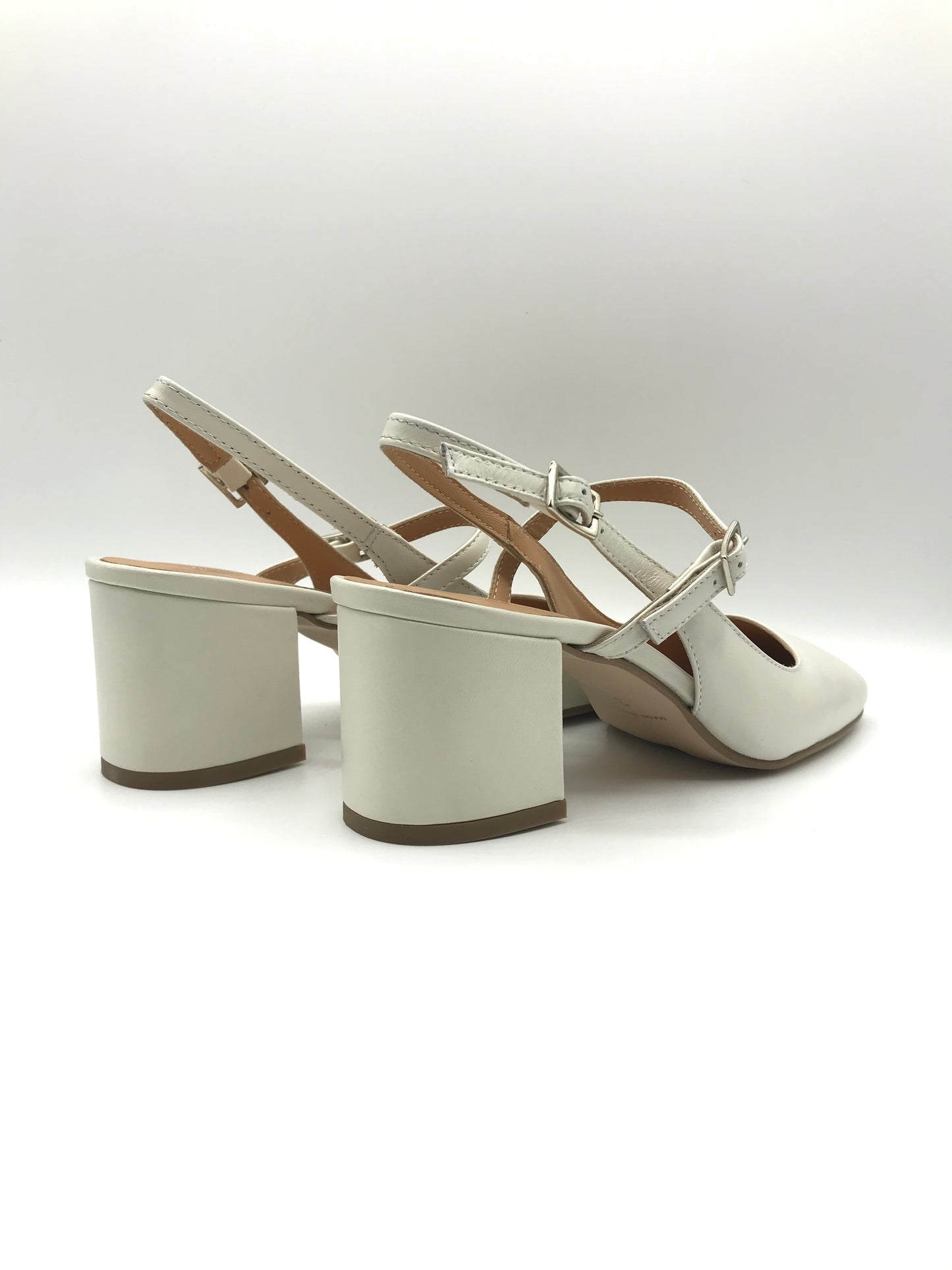 Slingback donna Debutto Donna LOL48 bianco