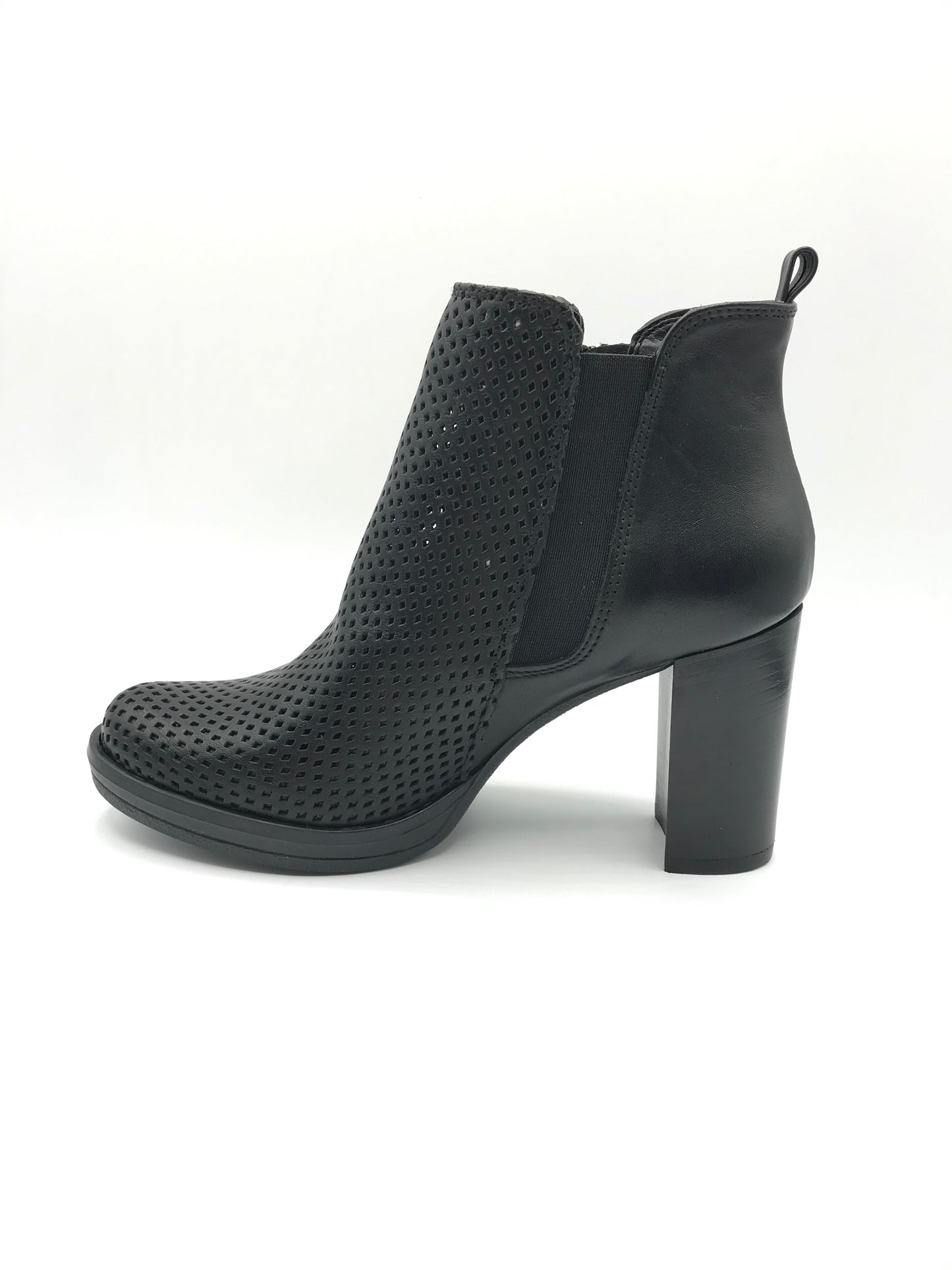 Stivaletto donna Polvere N407 nero