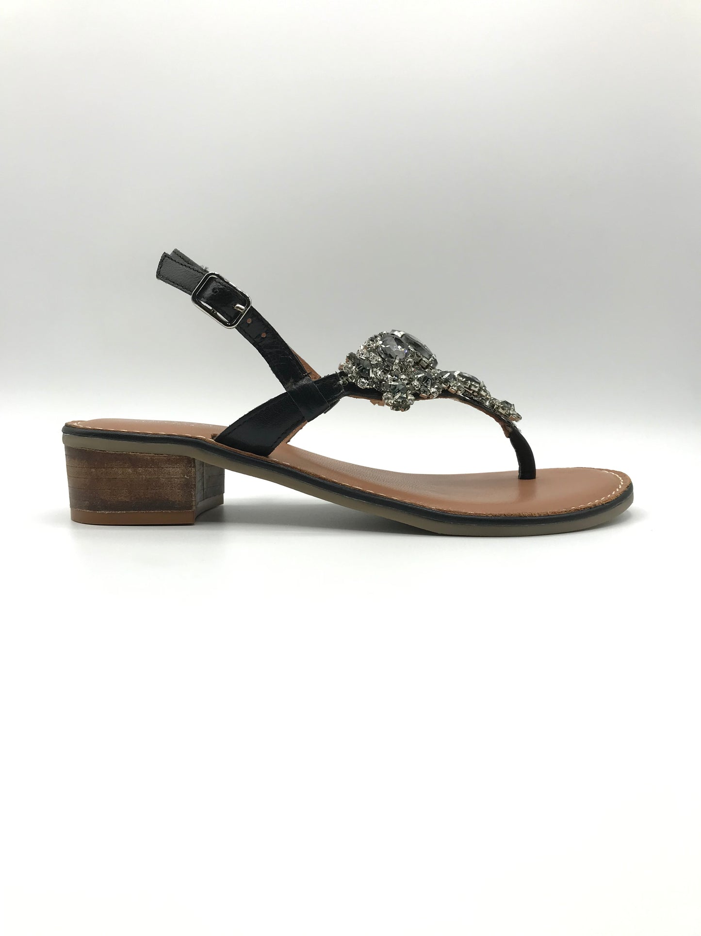 Sandalo infradito donna Lejade 3425 nero
