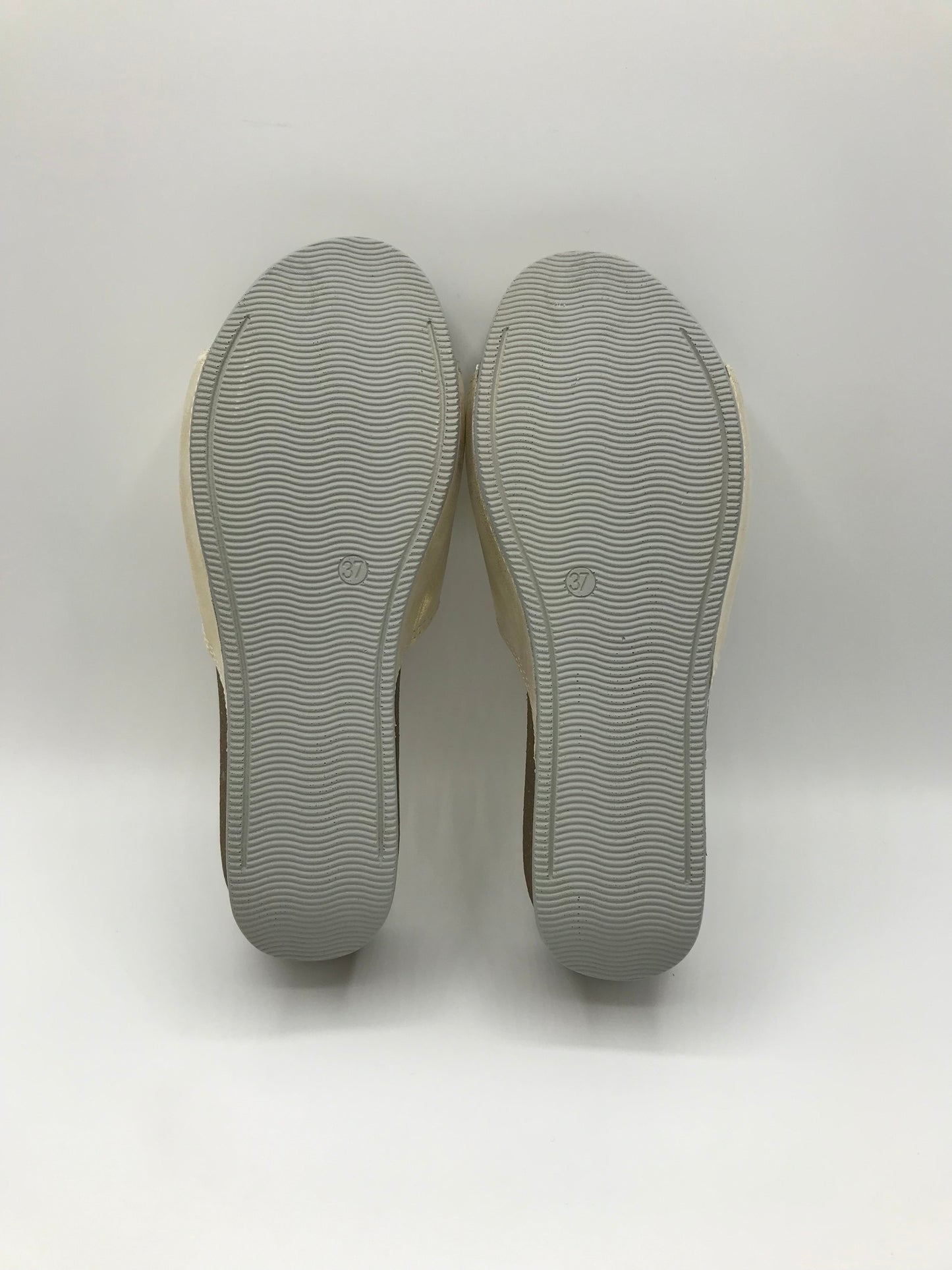 Ciabatta Donna in Pelle Dorata: con Zeppa | Atema 7770 Oro