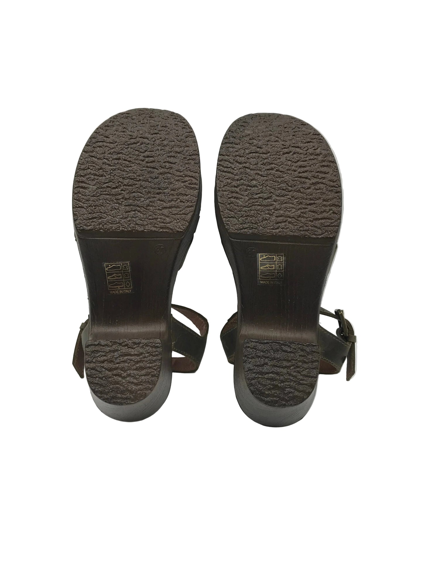 Sandalo zoccolo donna Glove 8231 verde