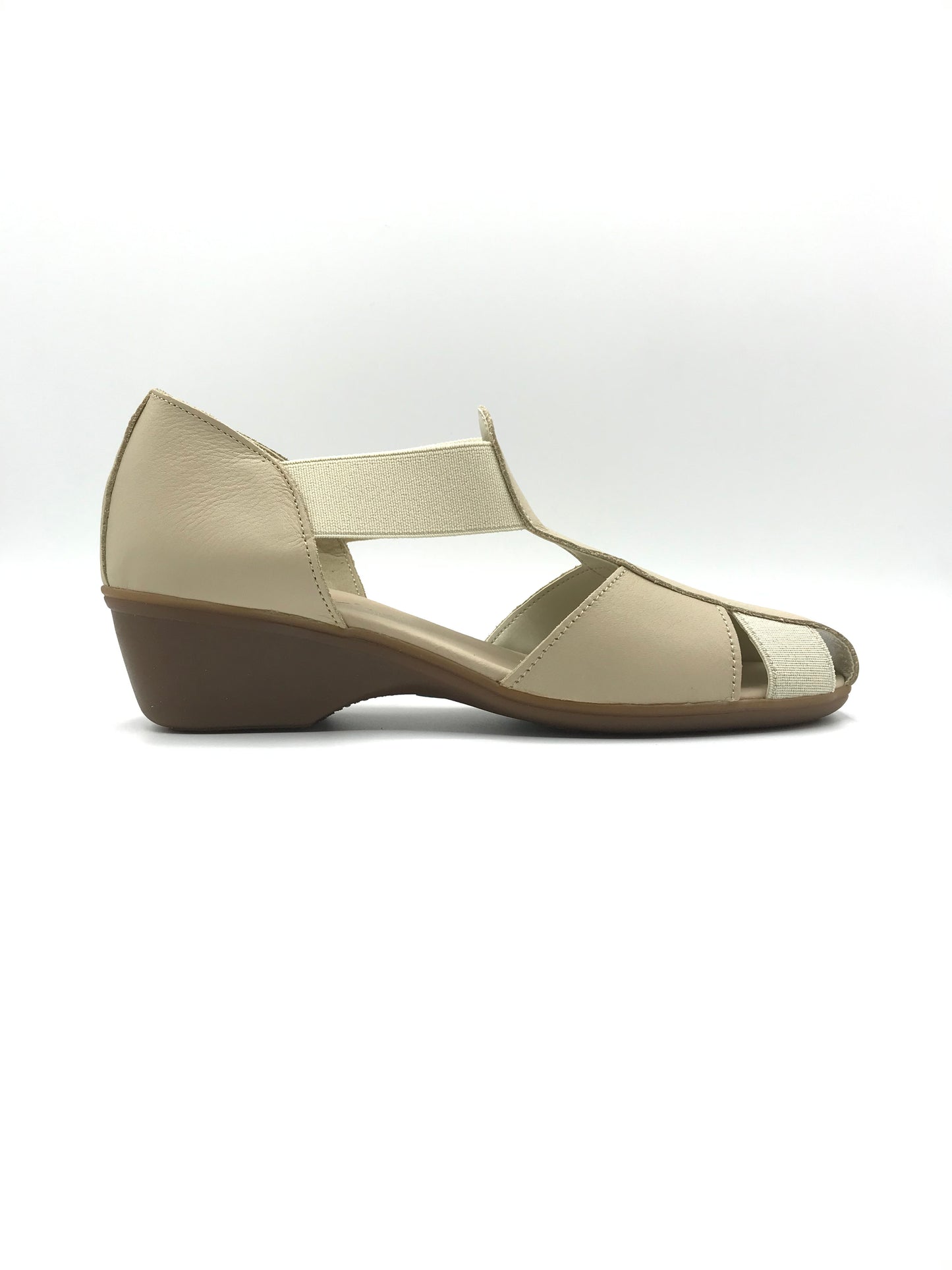 Sandalo donna Made in Italy 8050 beige