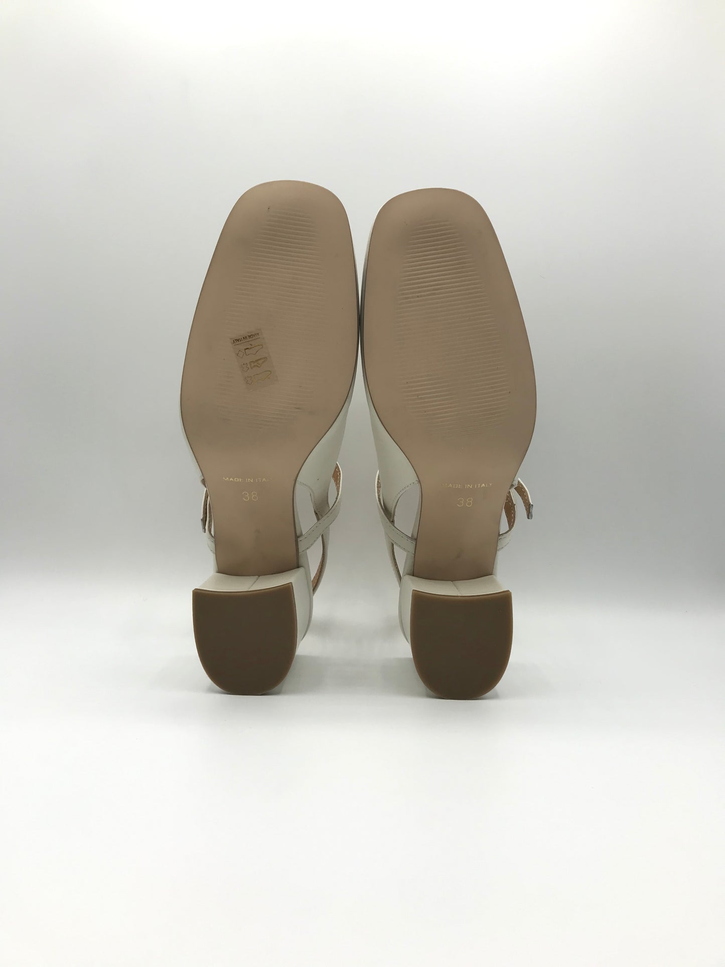 Slingback donna Debutto Donna LOL48 bianco