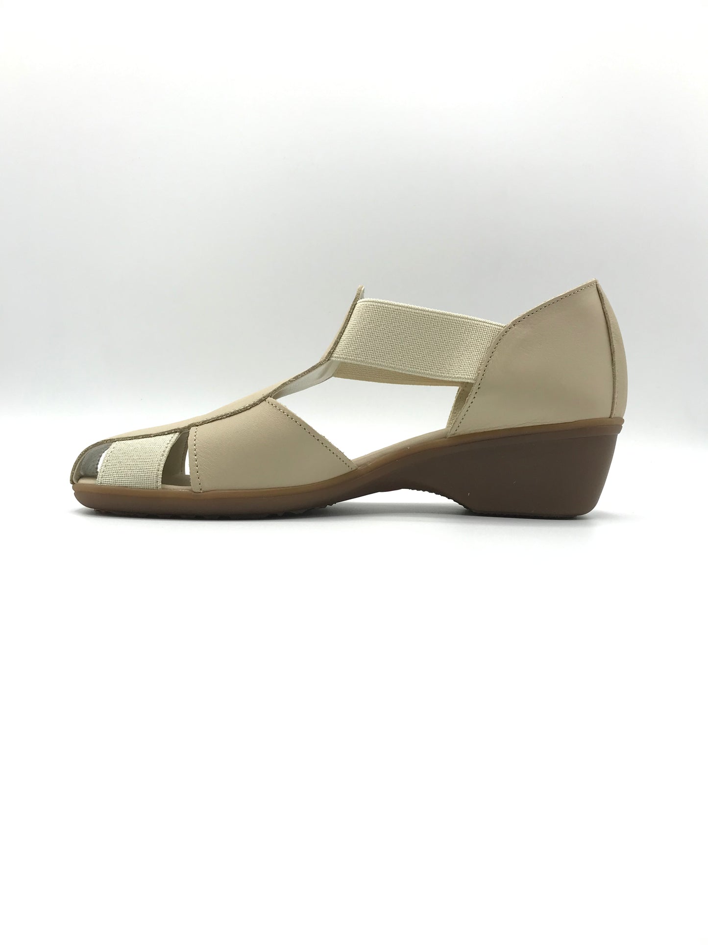 Sandalo donna Made in Italy 8050 beige