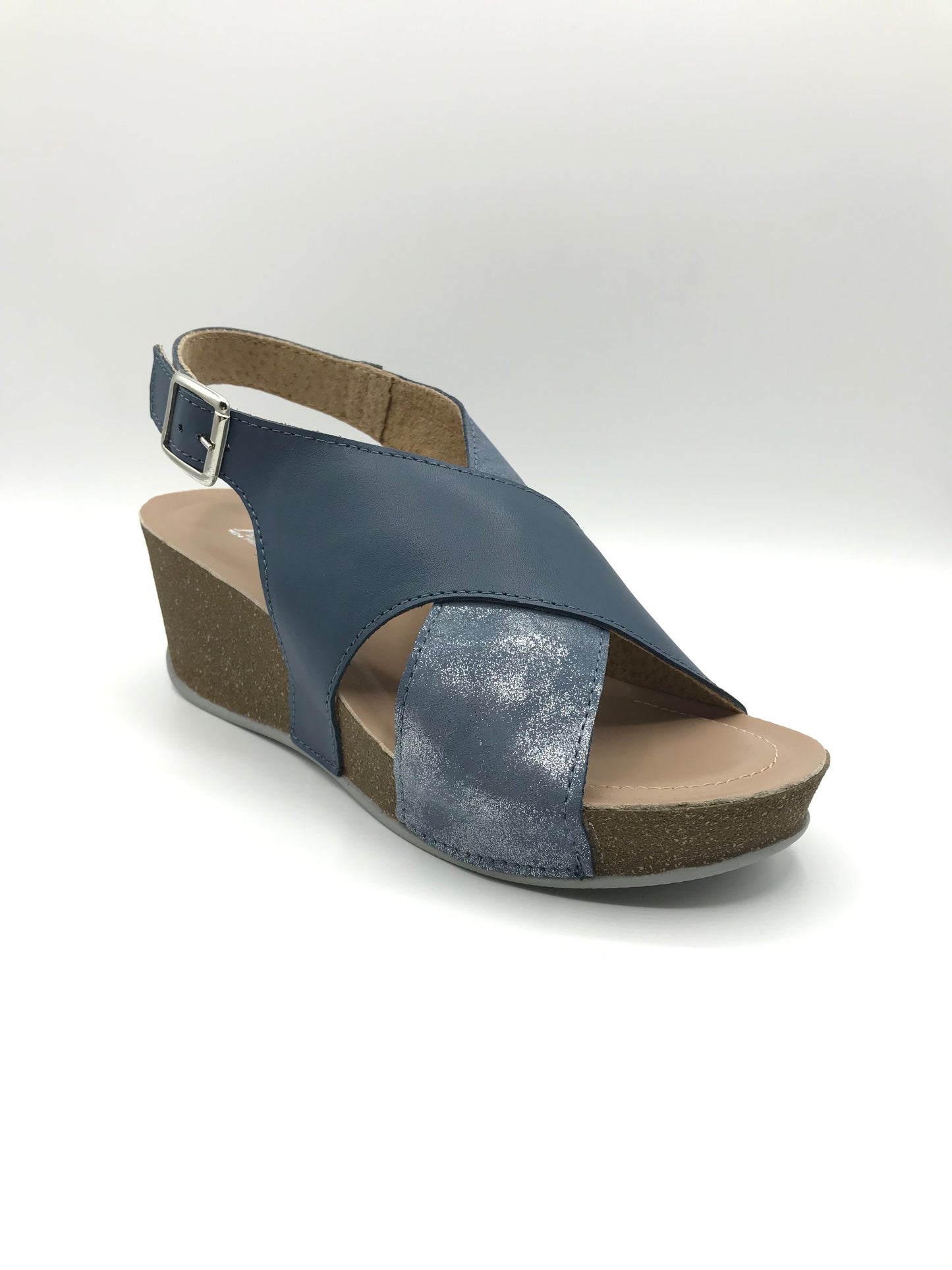 Sandalo donna Atema 8412 blu
