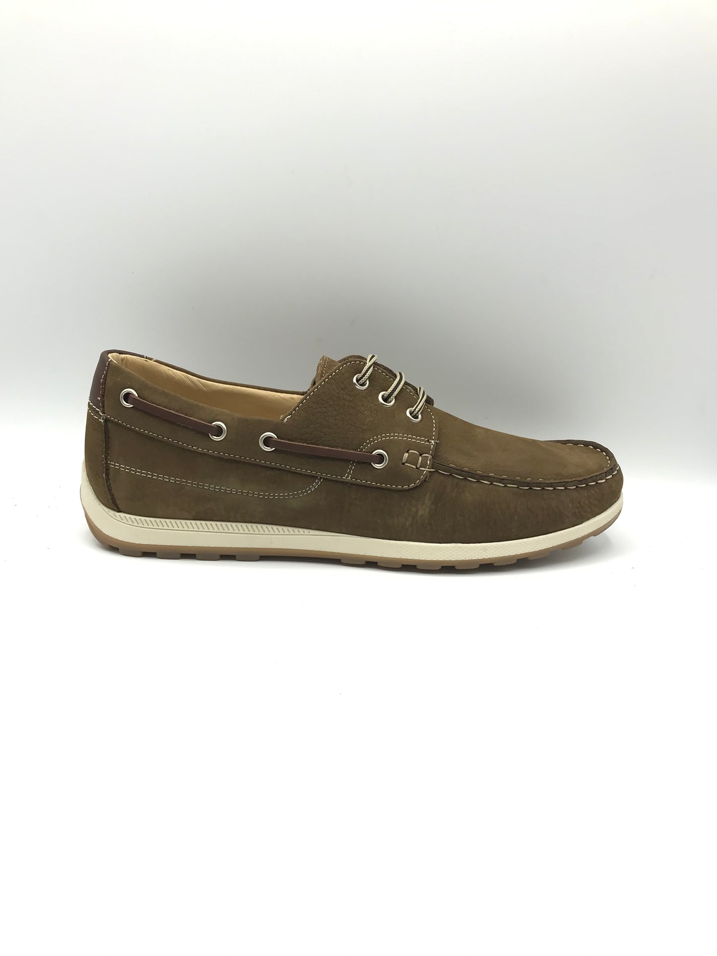 Mocassino lacci uomo Inway 6750 tabacco