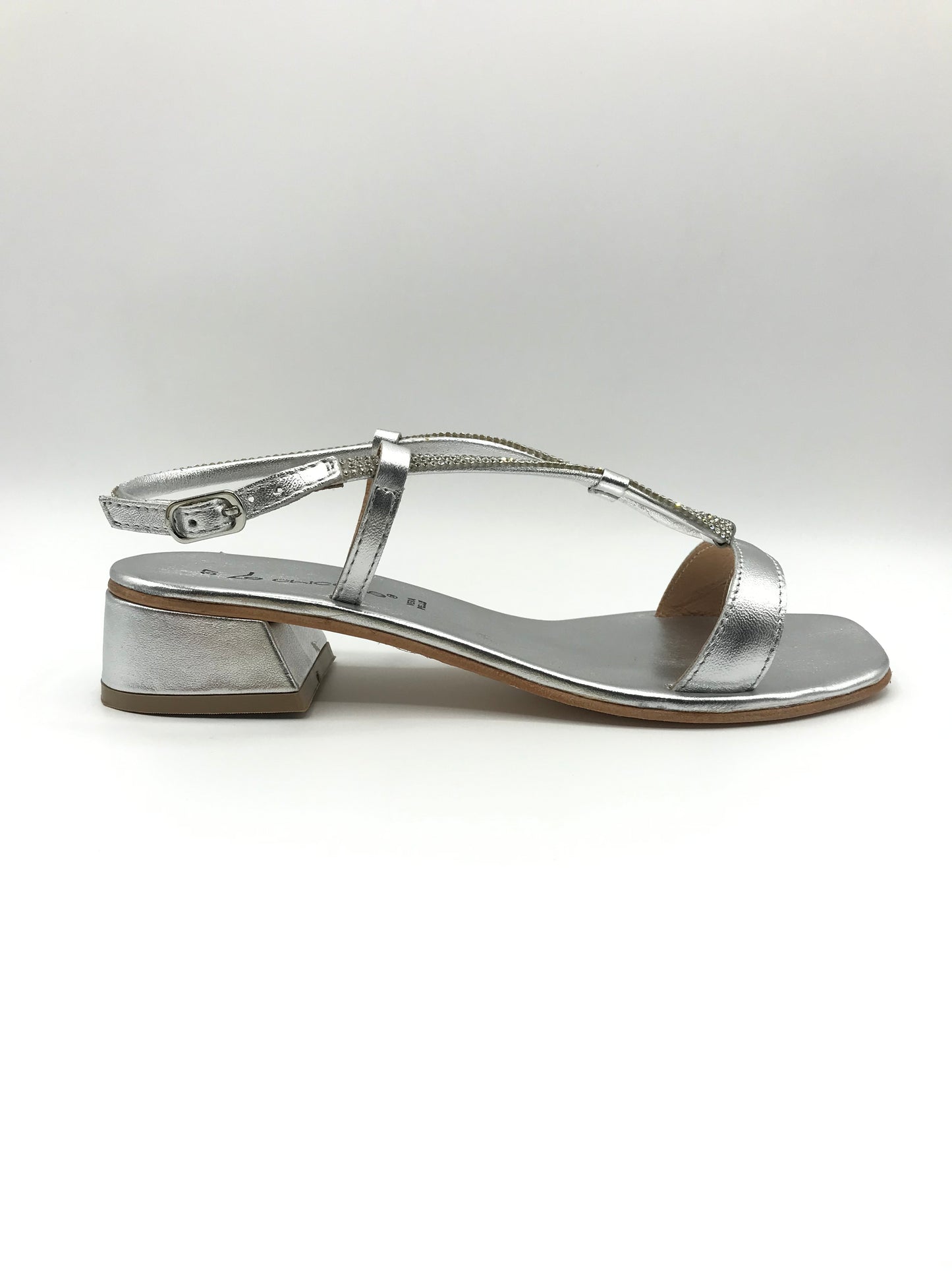 Sandalo donna Le Chicche 24319 argento