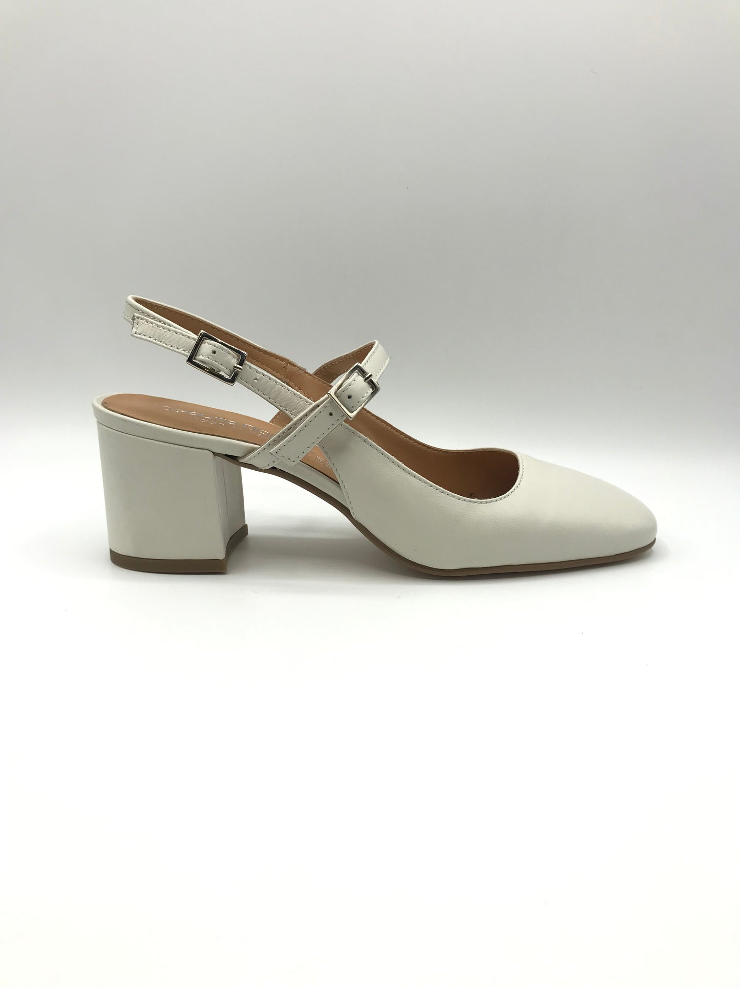 Slingback donna Debutto Donna LOL48 bianco