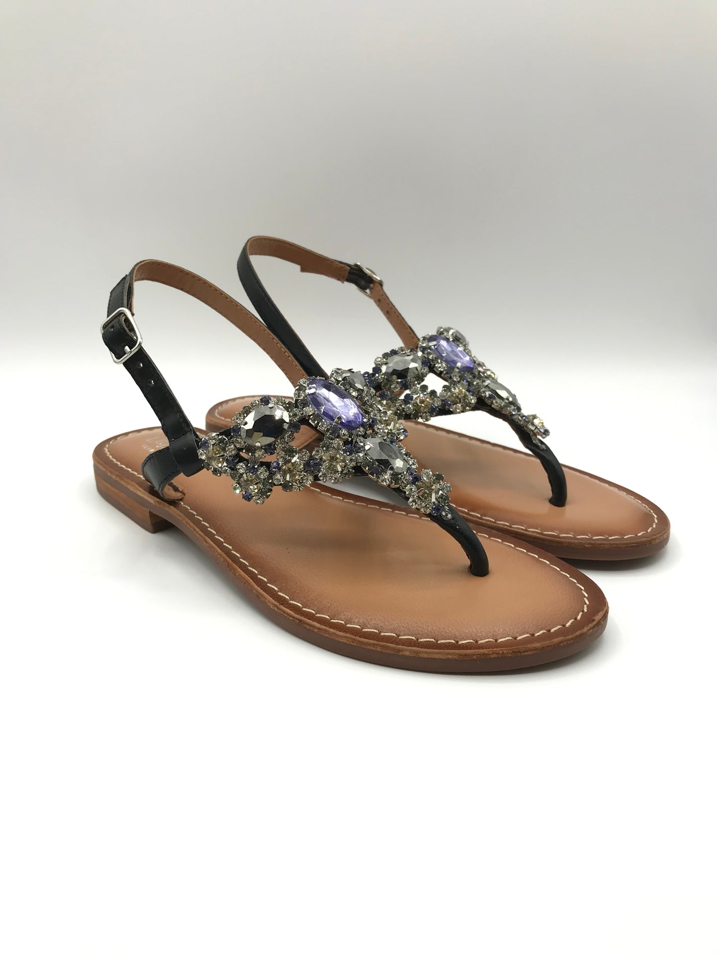 Sandalo infradito donna Lejade 3001 nero