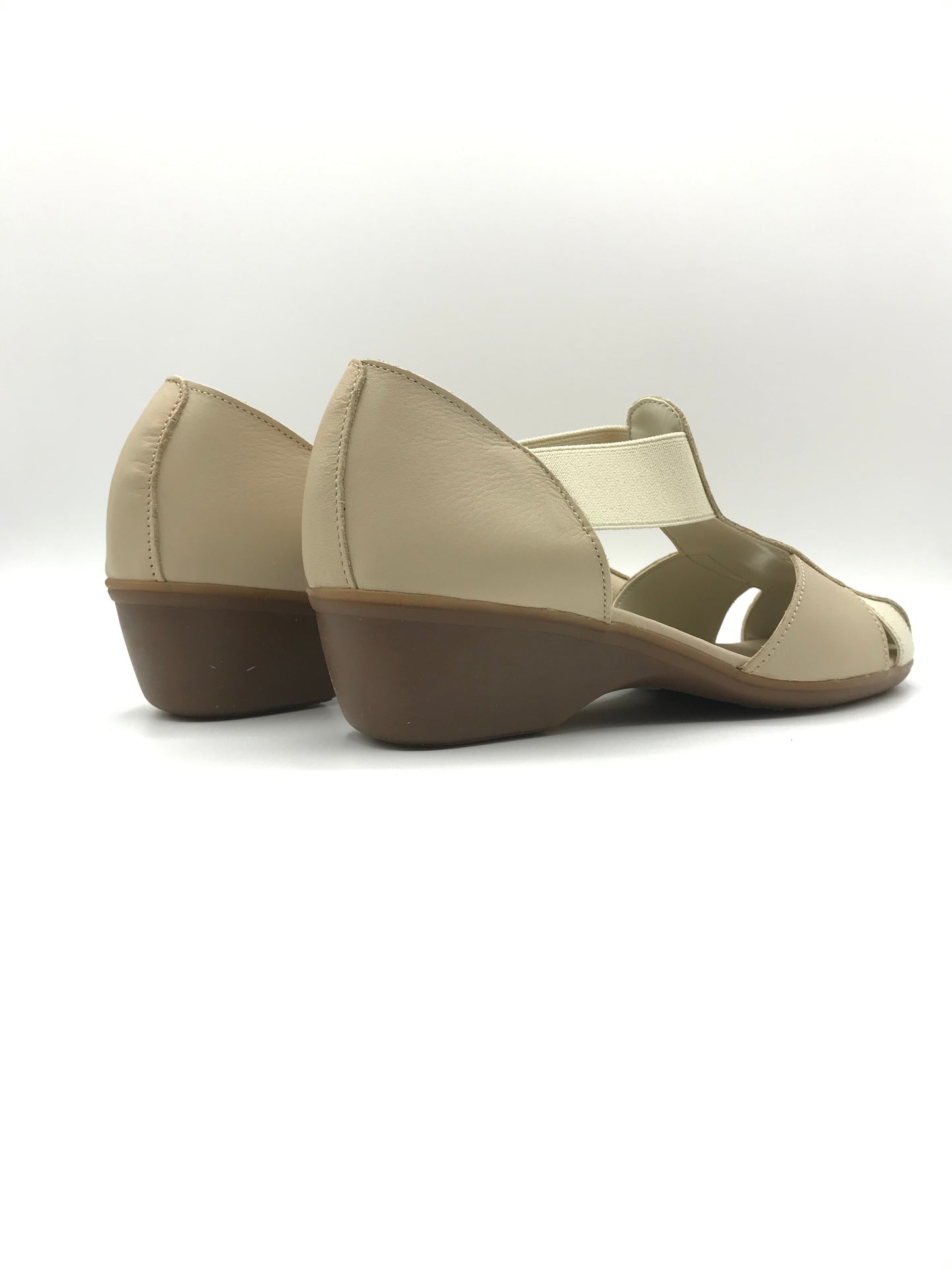 Sandalo donna Made in Italy 8050 beige