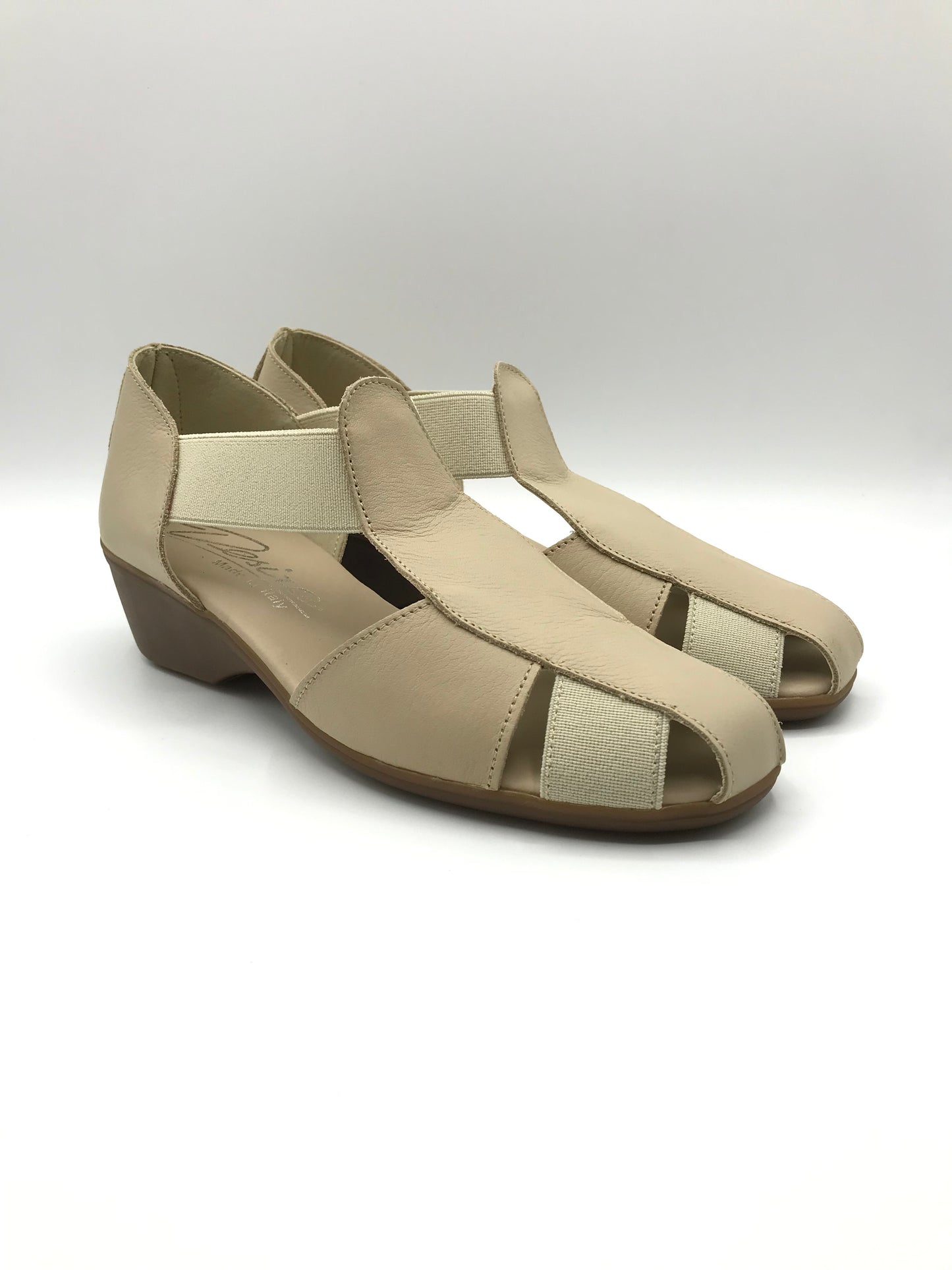 Sandalo donna Made in Italy 8050 beige