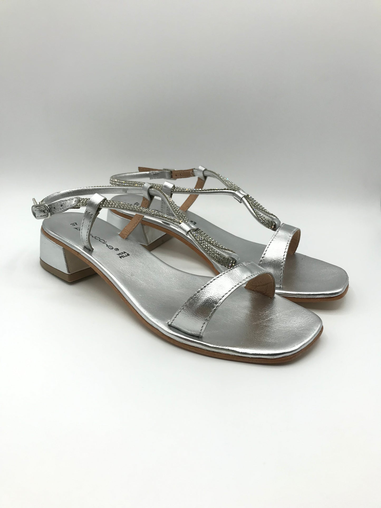 Sandalo donna Le Chicche 24319 argento