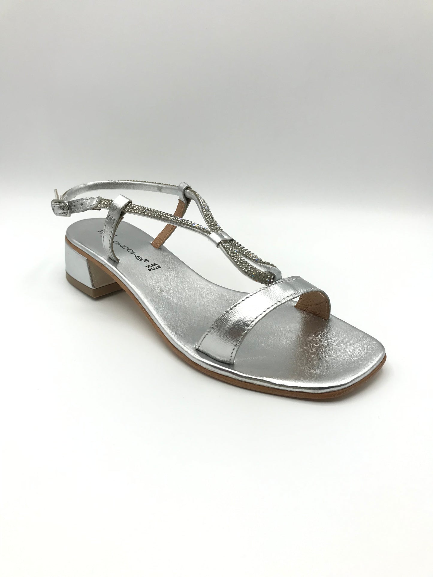 Sandalo donna Le Chicche 24319 argento