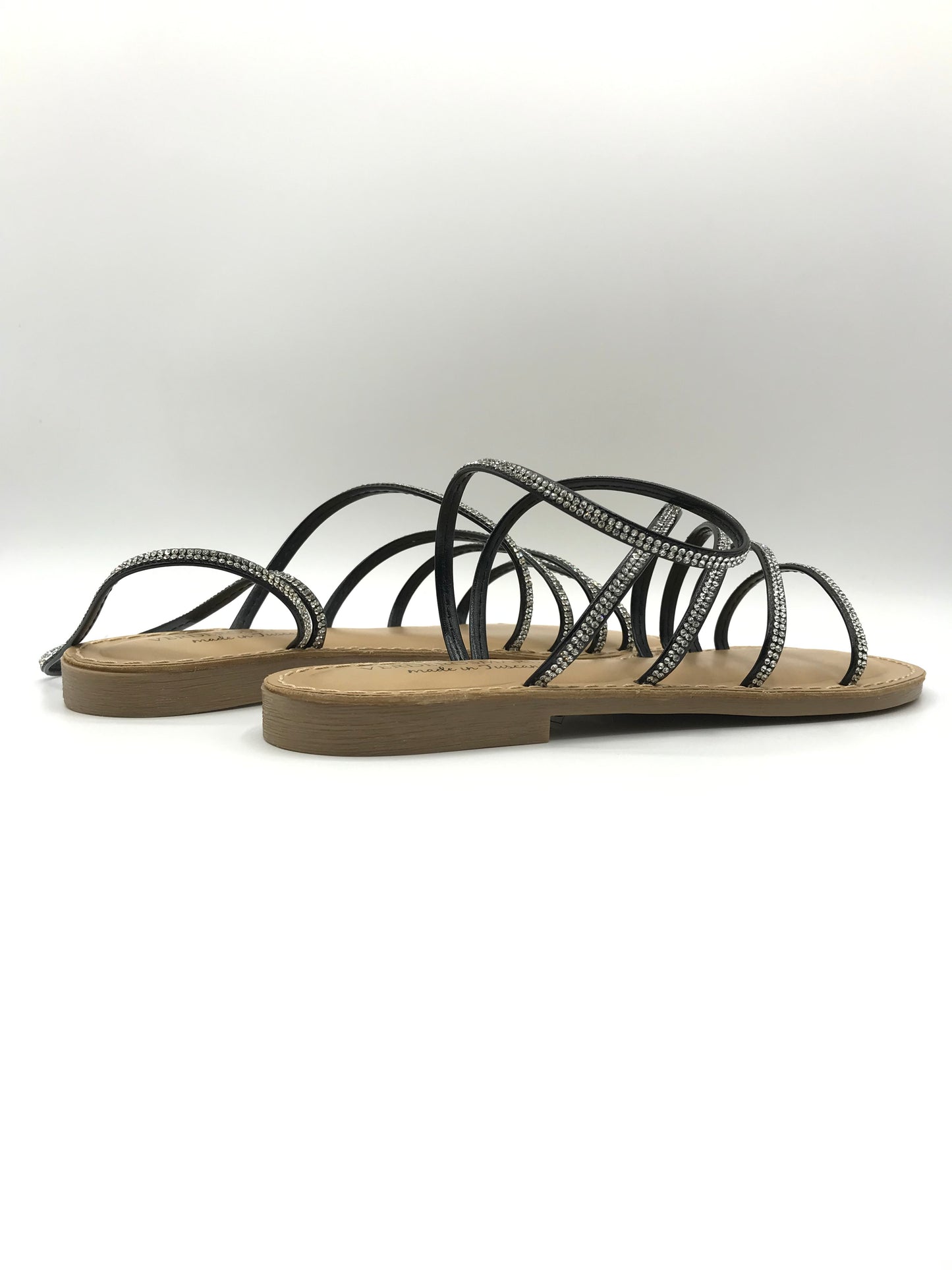 Sandalo donna VerdeRosmarino V-3526 nero
