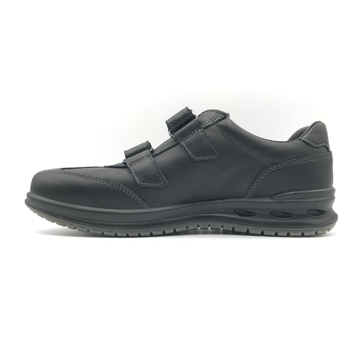 Grisport | Sneakers in vera pelle con chiusura a strappo | 43029