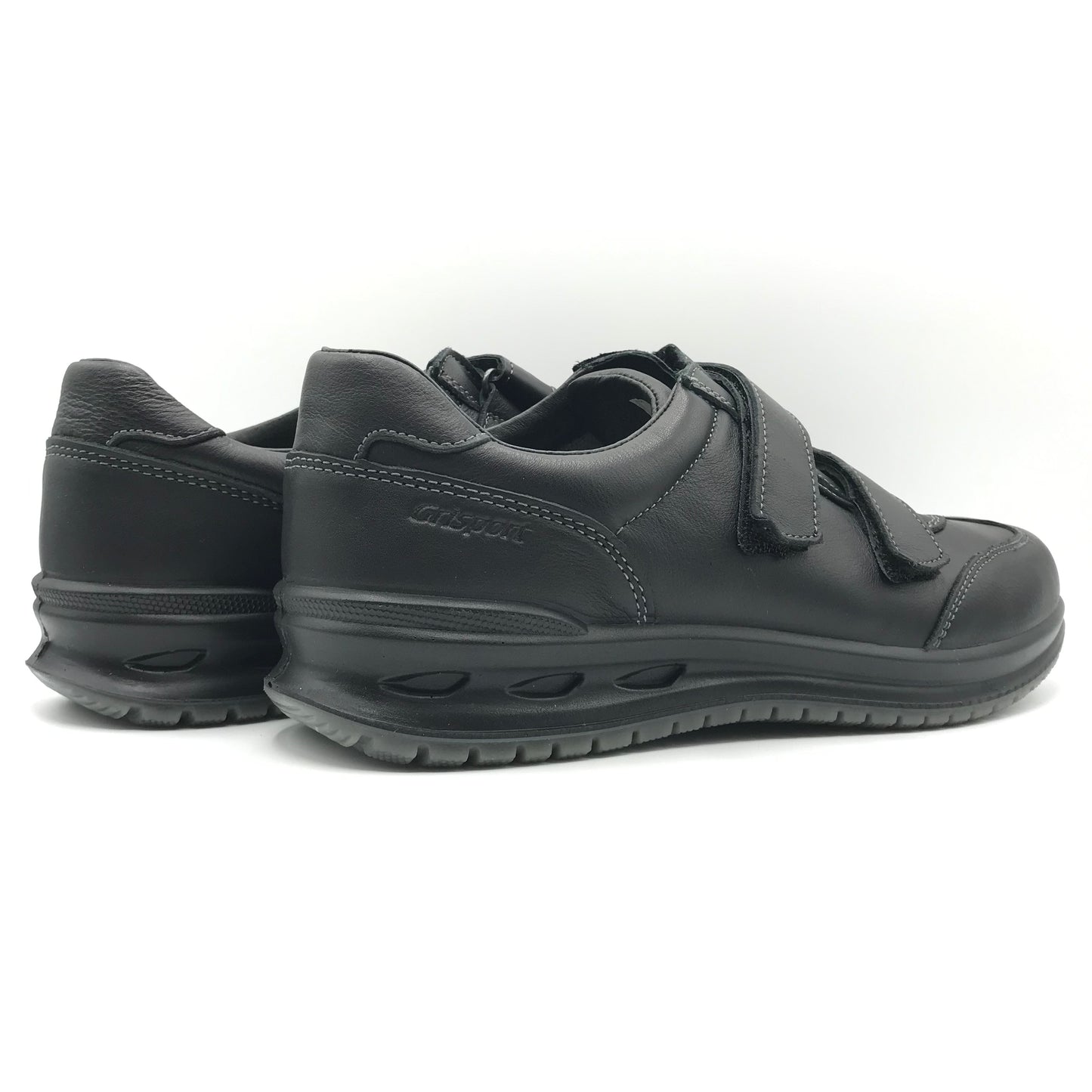 Grisport | Sneakers in vera pelle con chiusura a strappo | 43029