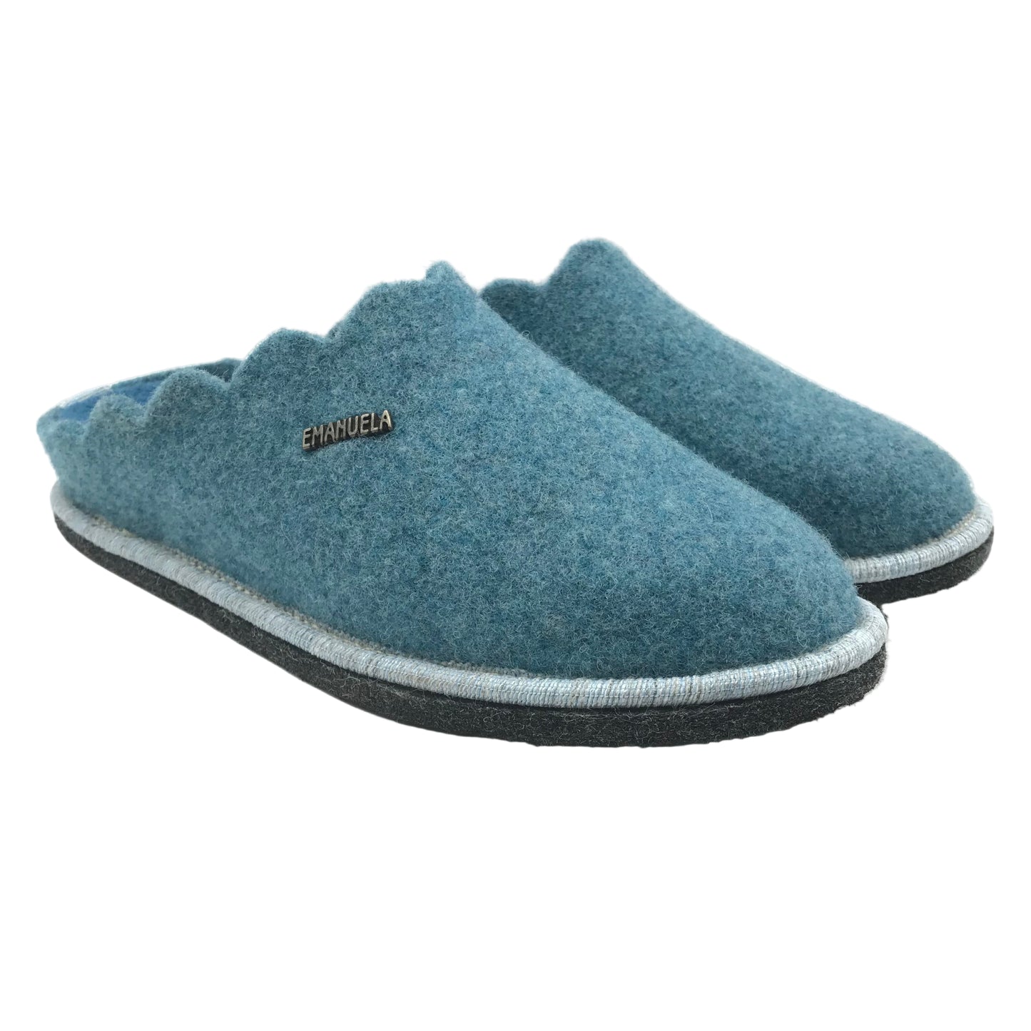 Emanuela | Ciabatte con suola in feltro e plantare estraibile | 030