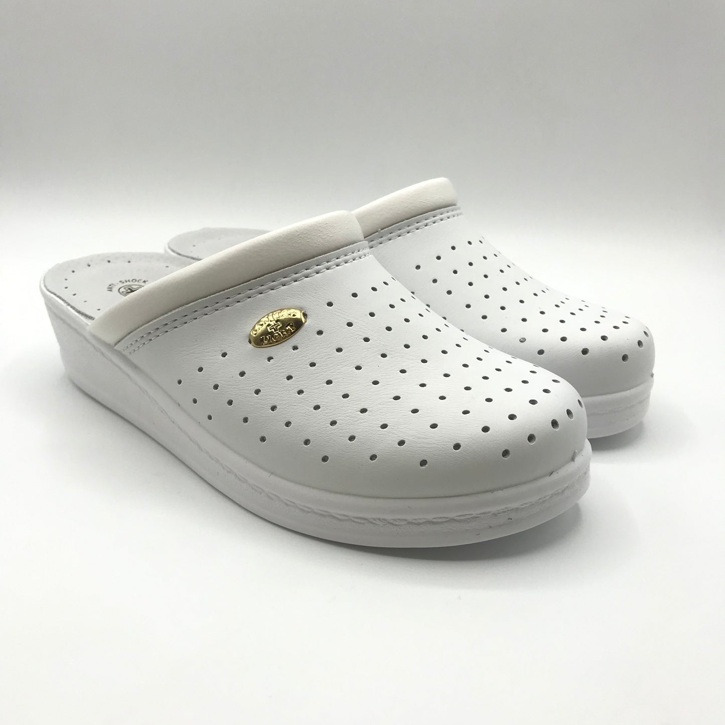 Sanital Light | Ciabatte sanitarie in vera pelle | 1350