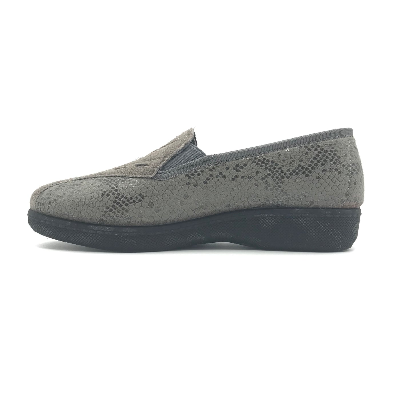 Emanuela | Pantofole in alcantara con elastici laterali | 2257