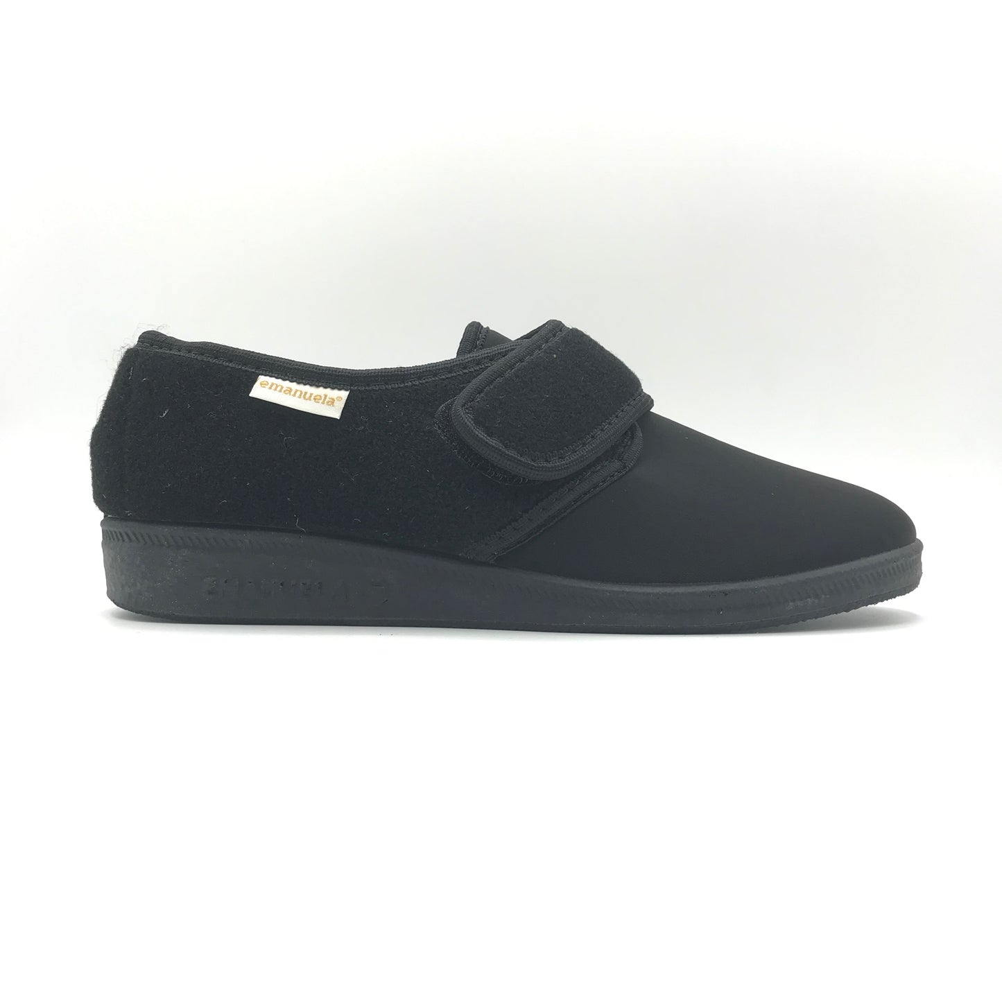 Emanuela | Pantofole in tessuto stretch e chiusura a strappo | 601