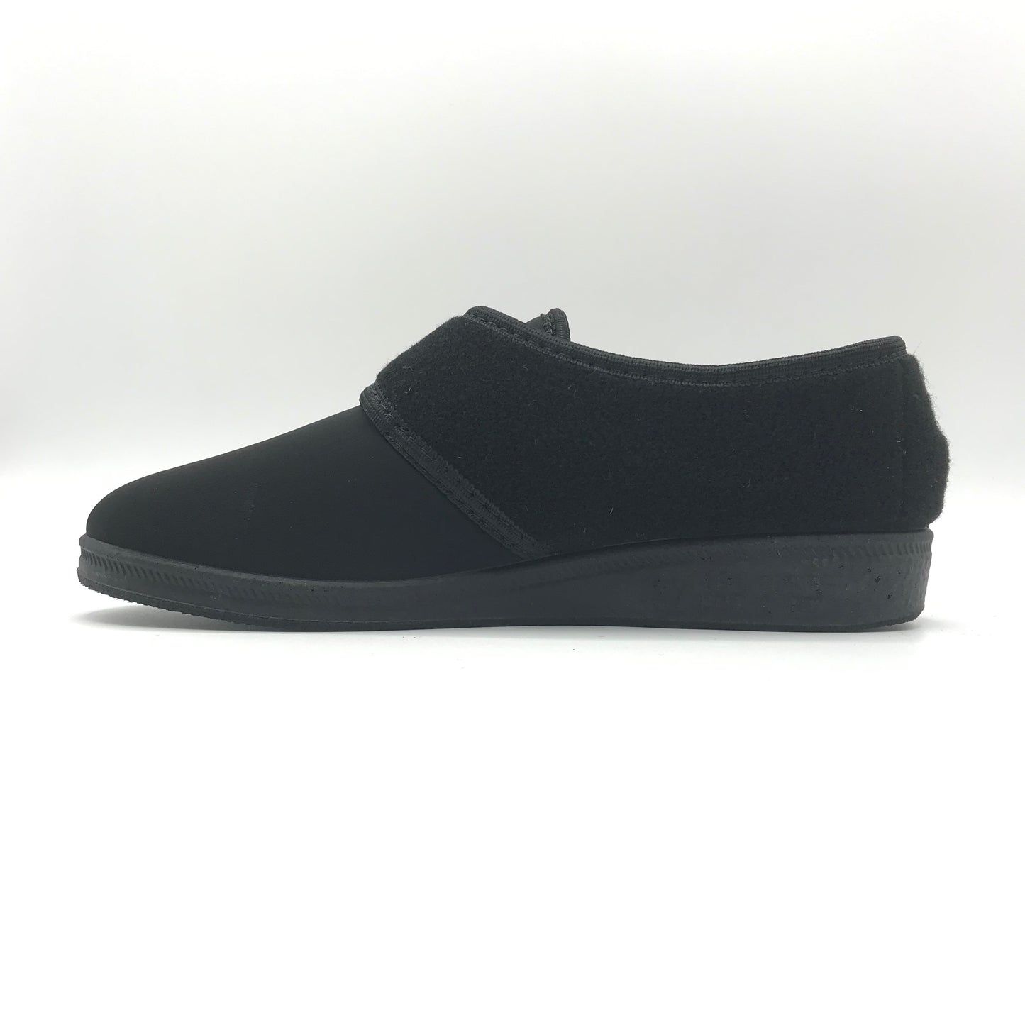 Emanuela | Pantofole in tessuto stretch e chiusura a strappo | 601