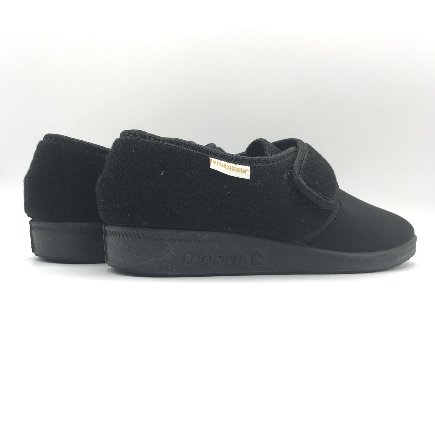 Emanuela | Pantofole in tessuto stretch e chiusura a strappo | 601