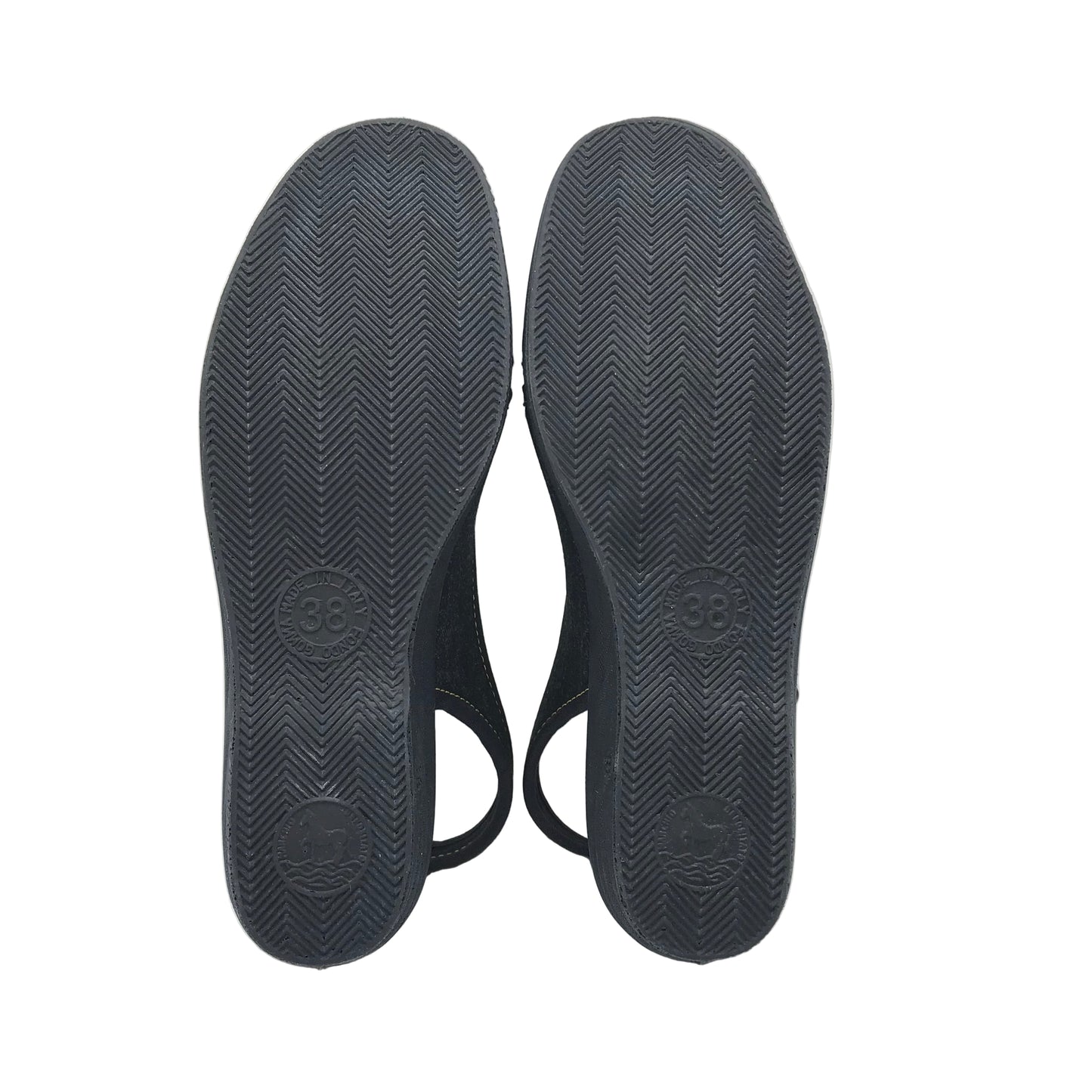 Emanuela | Sandali incrociati in tessuto effetto jeans | 911