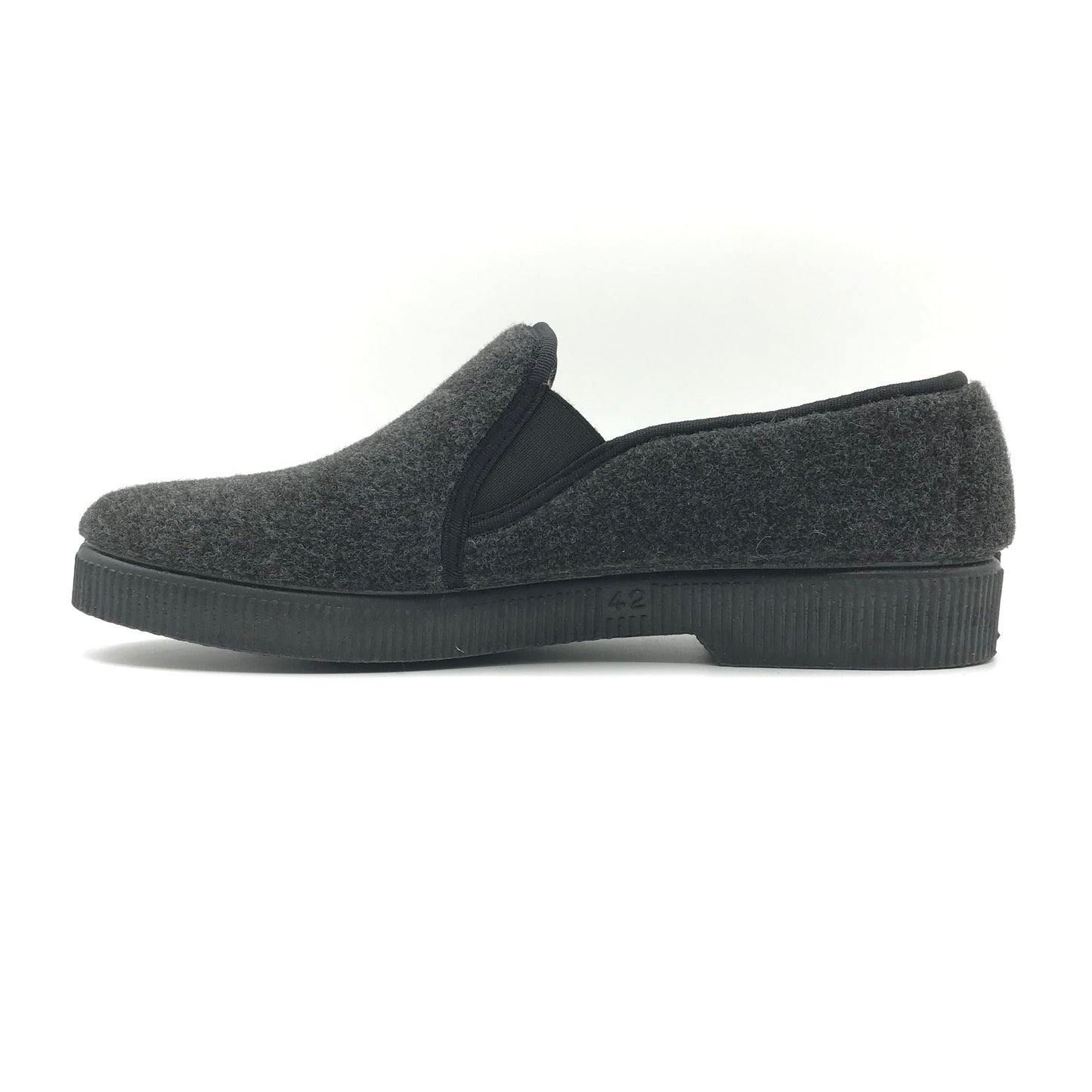 2G | Pantofole slip on in lana cotta con elastici laterali | 10