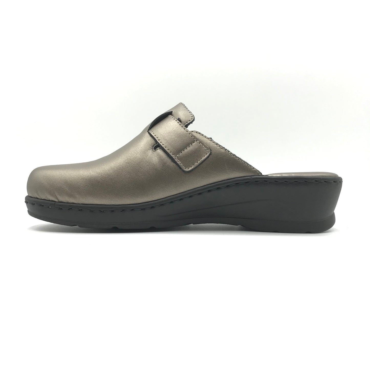 Florance | Ciabatte in vera pelle con chiusura a strappo | C23044