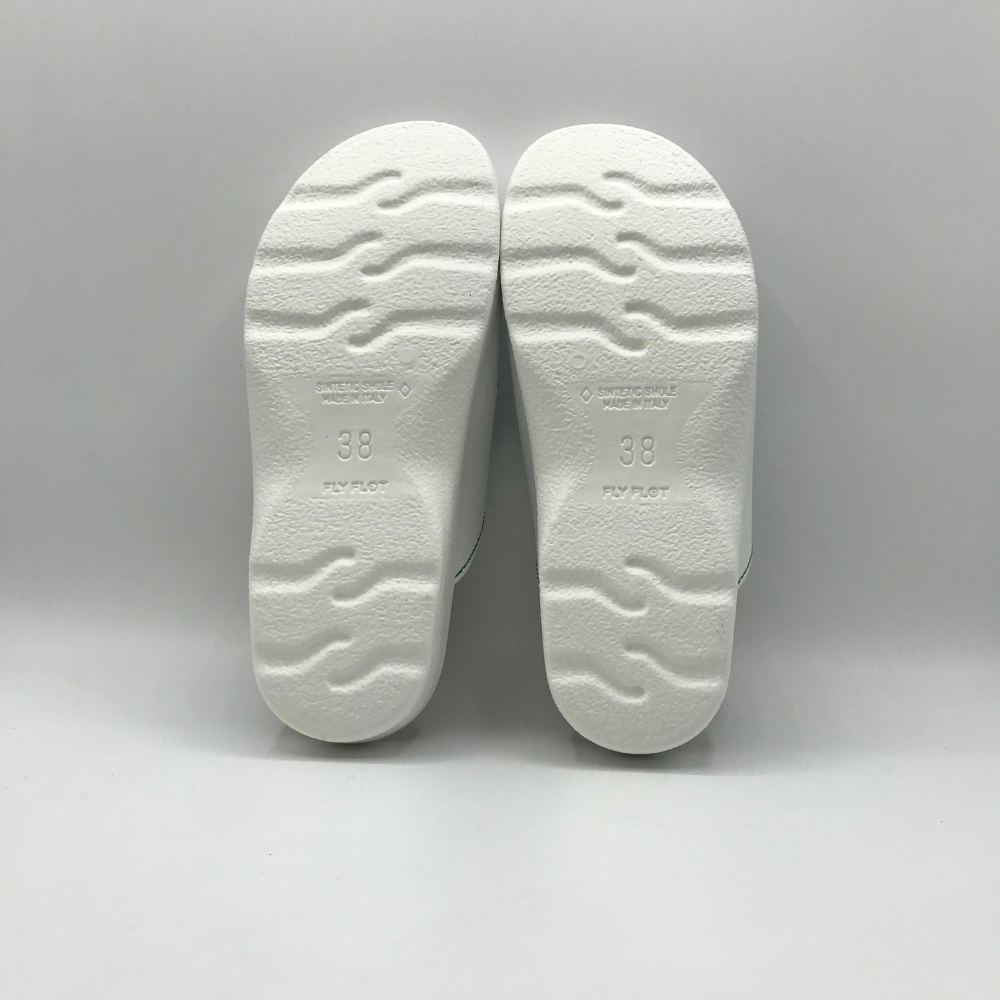 Fly Flot | Ciabatte sanitarie in vera pelle con elastici | 81474