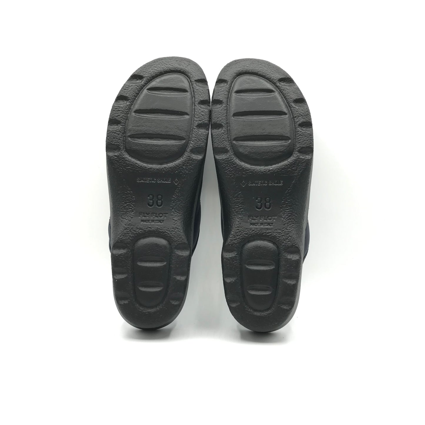 Fly Flot | Ciabatte sanitarie in vera pelle con zeppa alta | 85033