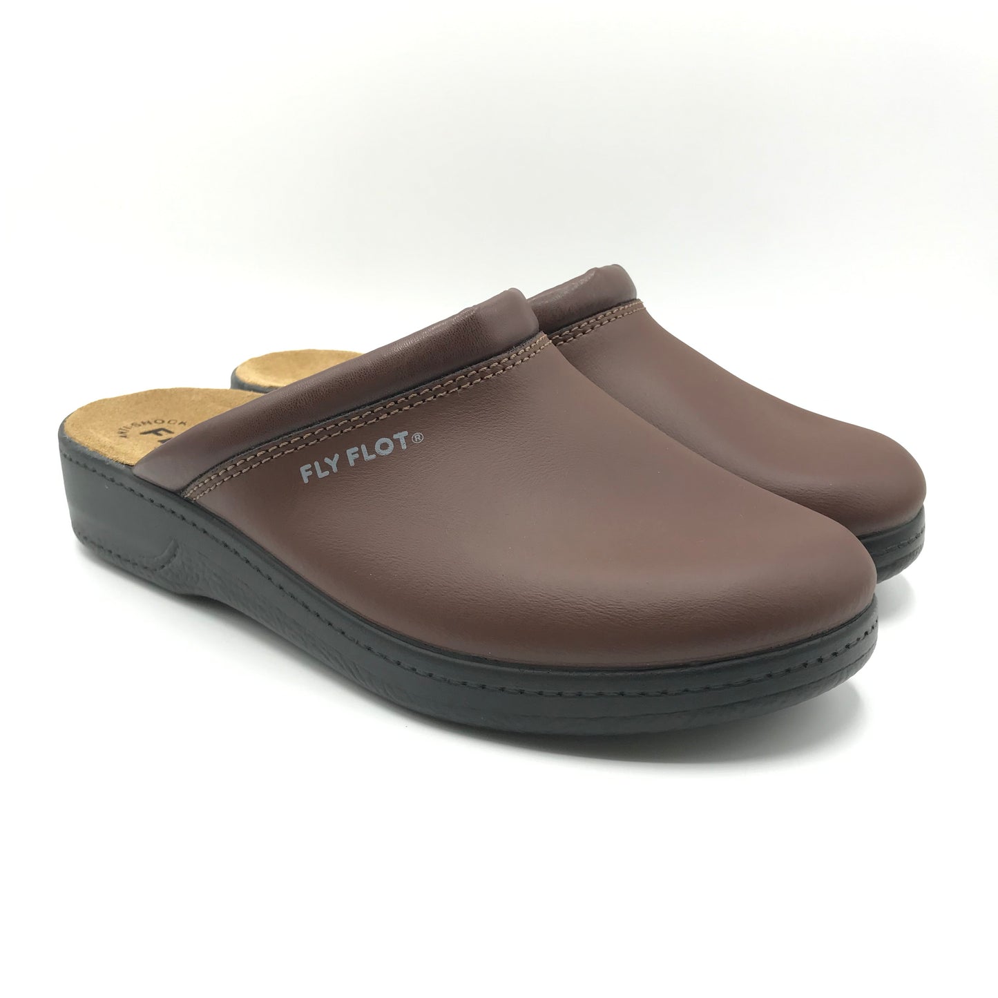 Fly Flot | Ciabatte sanitarie anatomiche in vera pelle | 28093