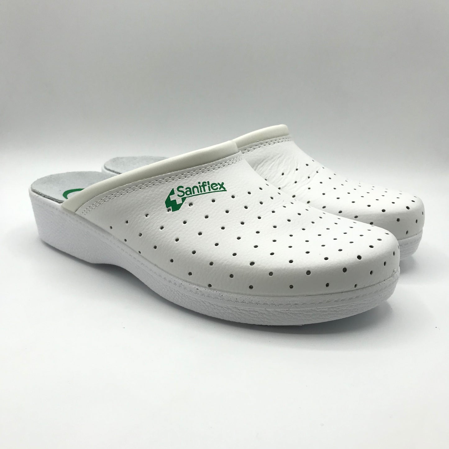 Saniflex | Ciabatte sanitarie anatomiche in vera pelle | 961/1