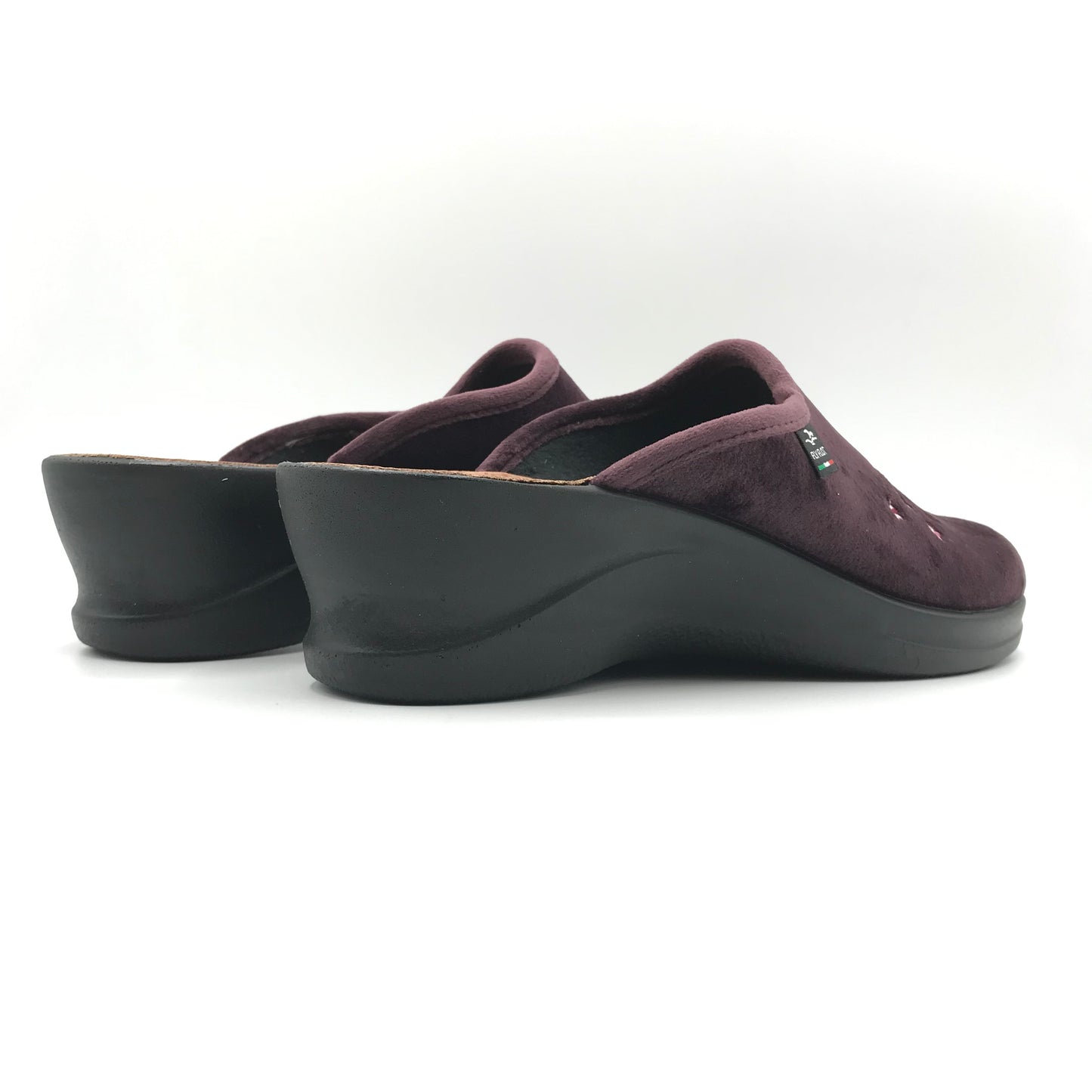 Fly Flot | Ciabatte anatomiche in tessuto con zeppa alta | 96Y14