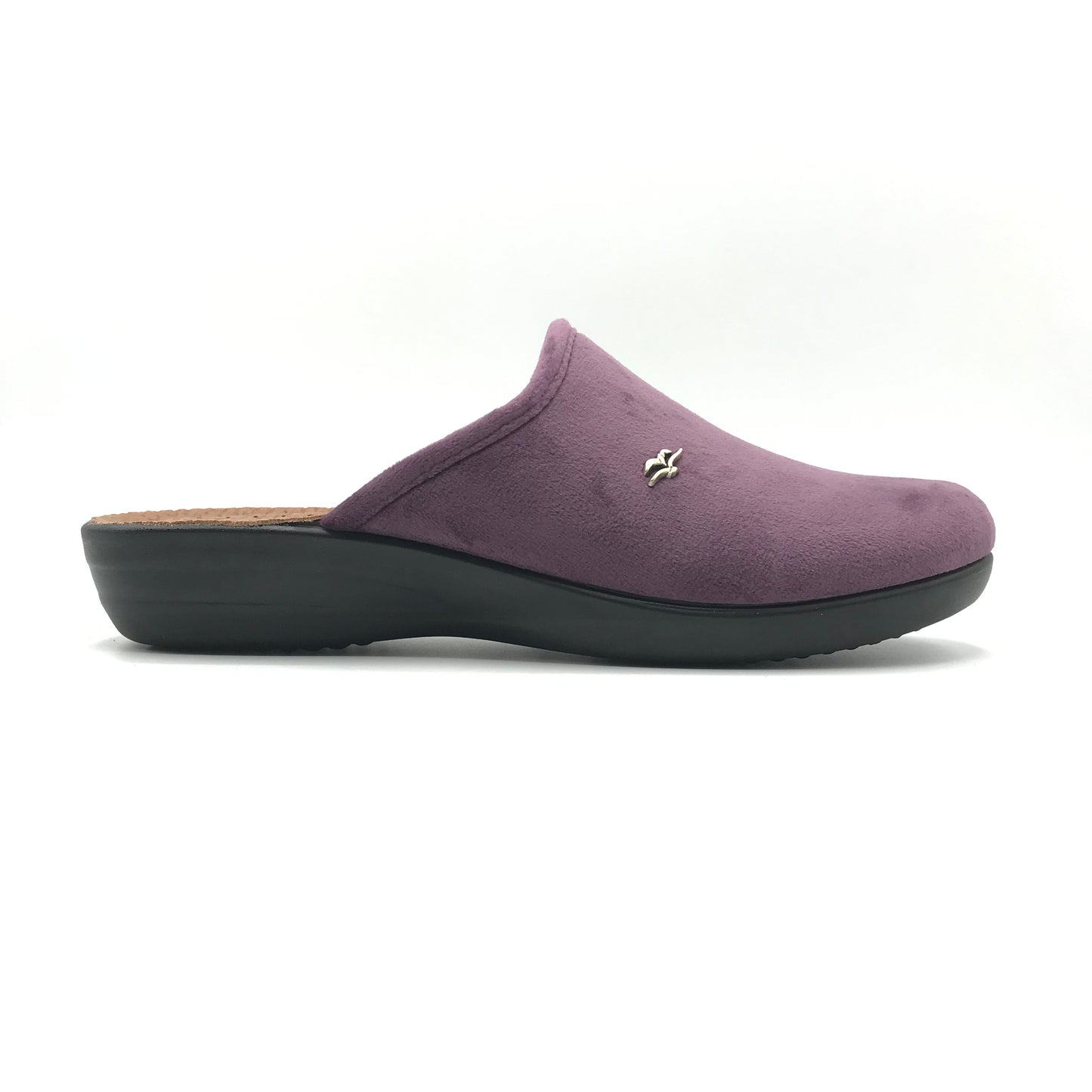 Fly Flot | Ciabatte anatomiche in velluto con tacco basso | P3T75