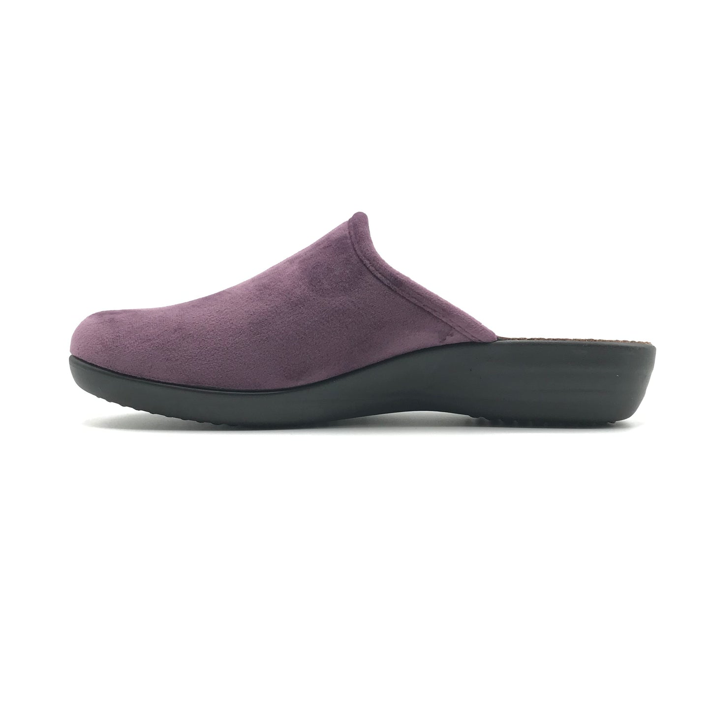 Fly Flot | Ciabatte anatomiche in velluto con tacco basso | P3T75