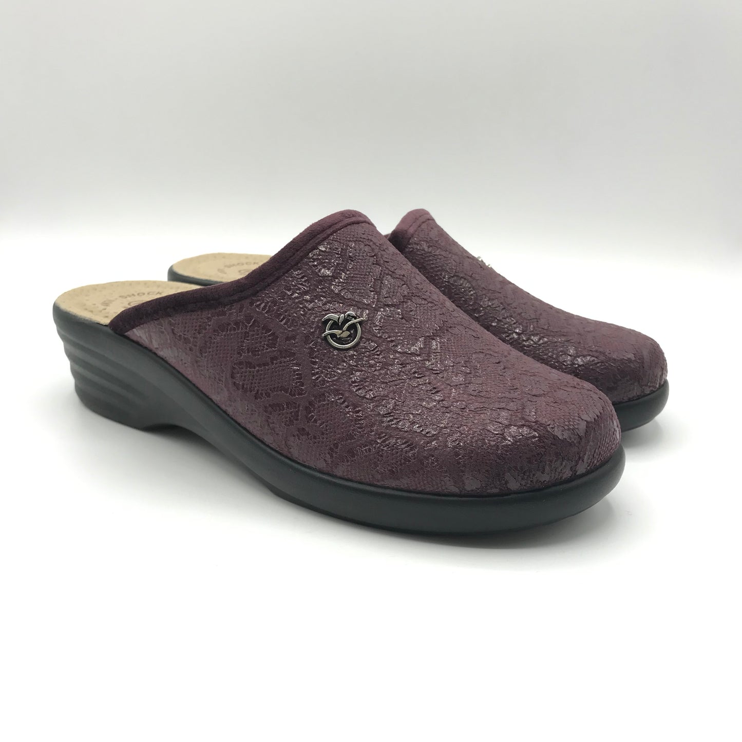 Fly Flot | Ciabatte anatomiche in tessuto con zeppa alta | L8X67