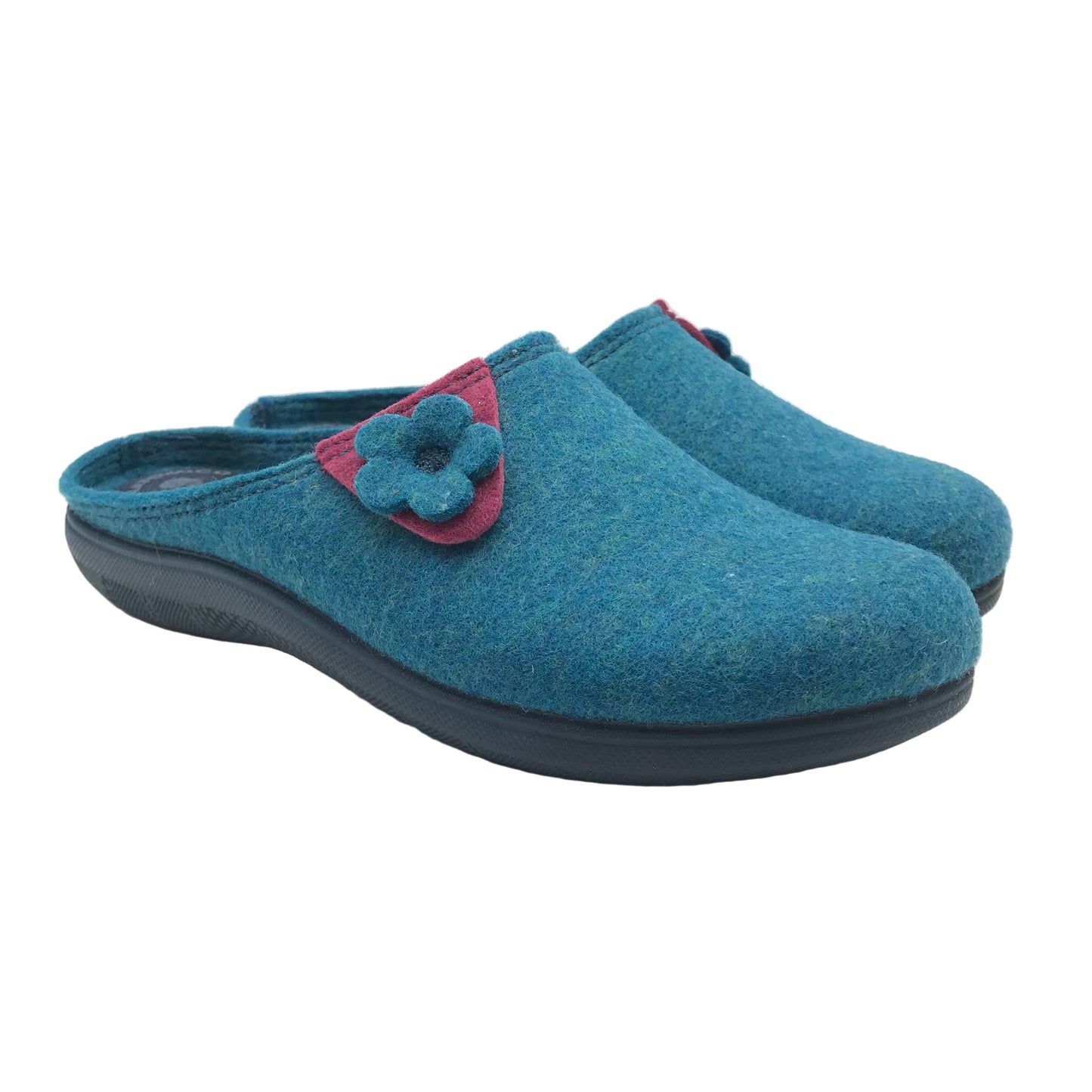 Inblu | Ciabatte anatomiche in PET riciclato e motivo floreale | EC91