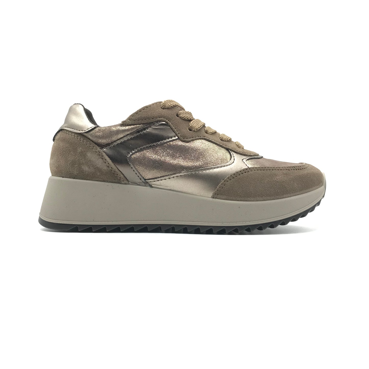 Imac | Sneakers in vera pelle con plantare estraibile | 457380