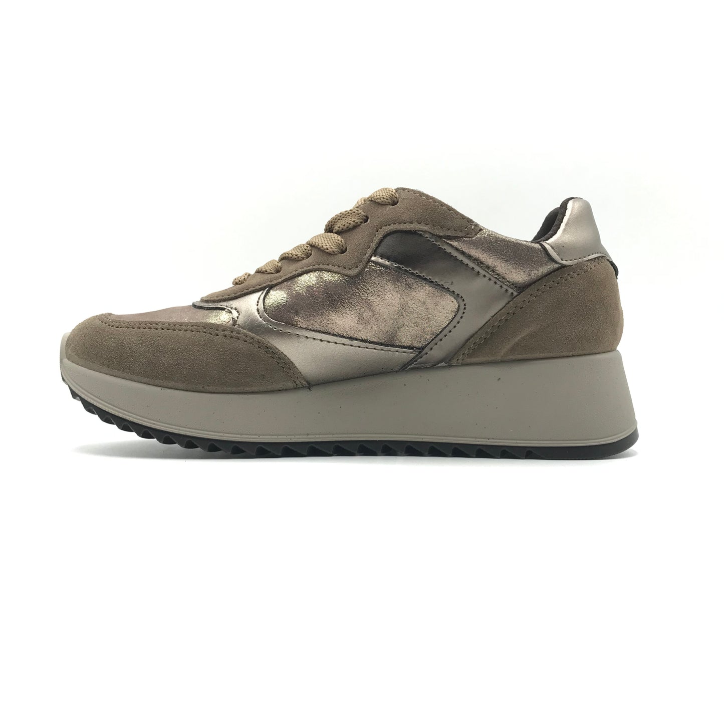 Imac | Sneakers in vera pelle con plantare estraibile | 457380