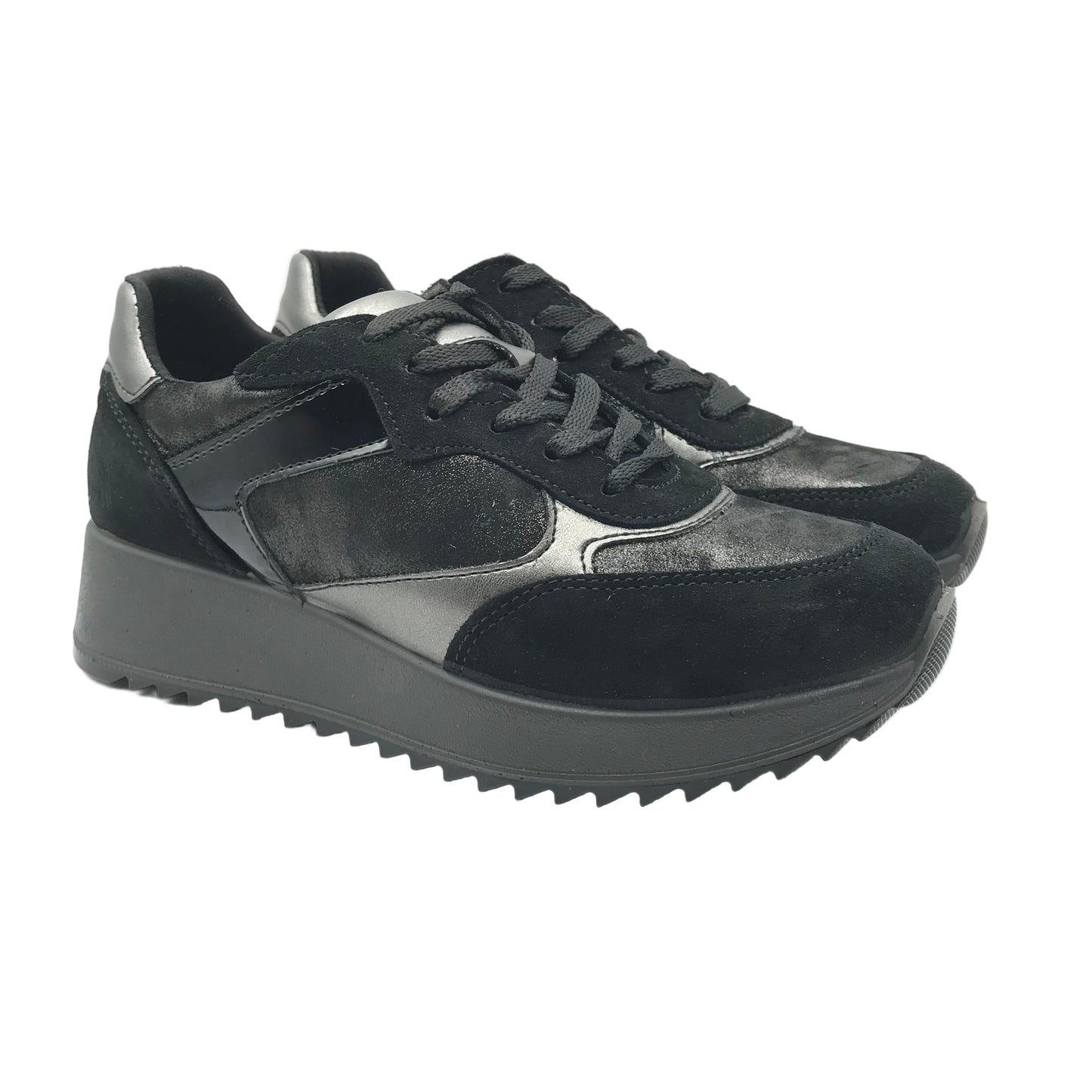 Imac | Sneakers in vera pelle con plantare estraibile | 457380