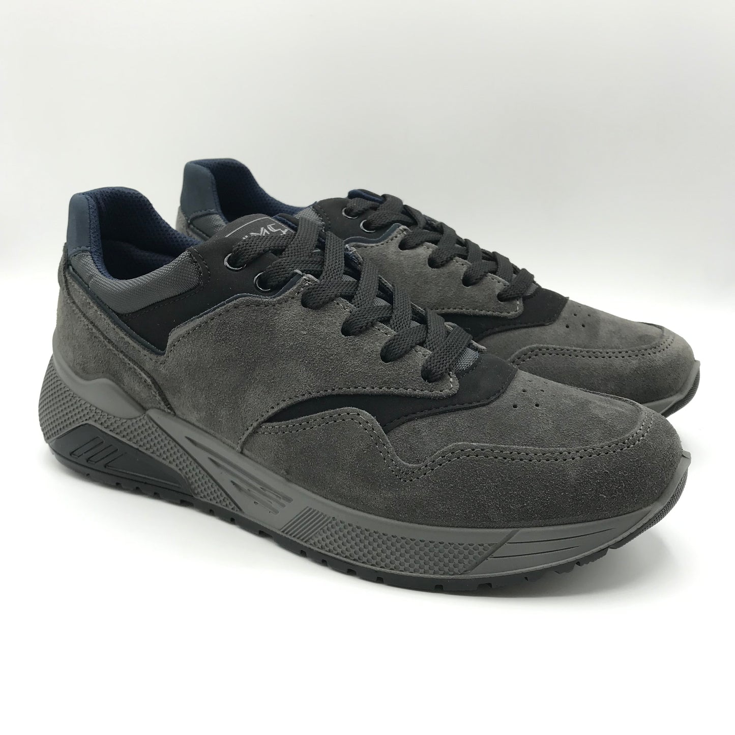 Imac | Sneakers in vera pelle con suola alta | 452481