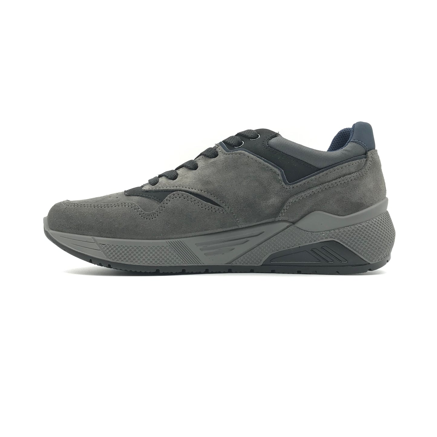 Imac | Sneakers in vera pelle con suola alta | 452481
