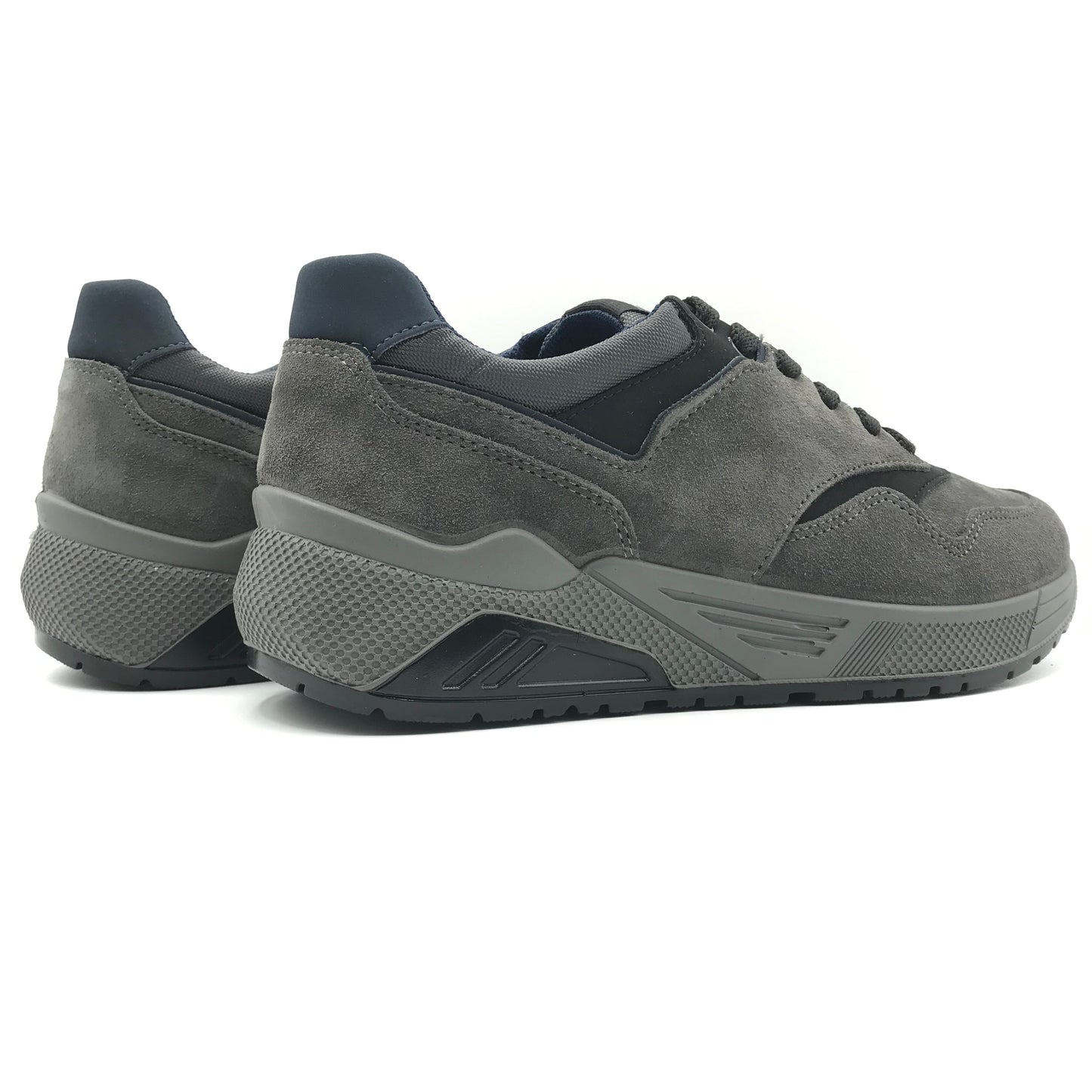 Imac | Sneakers in vera pelle con suola alta | 452481