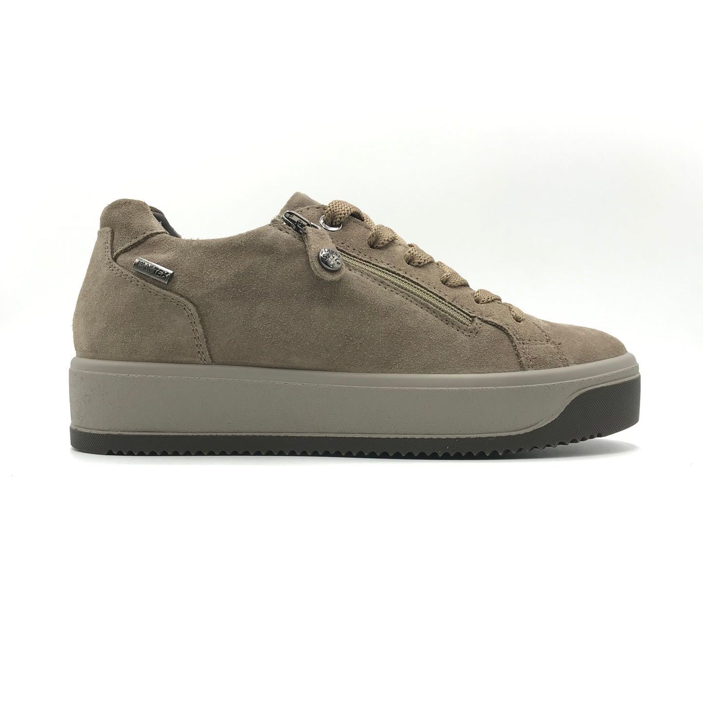 Imac | Sneakers in vera pelle con plantare rialzato | 657429