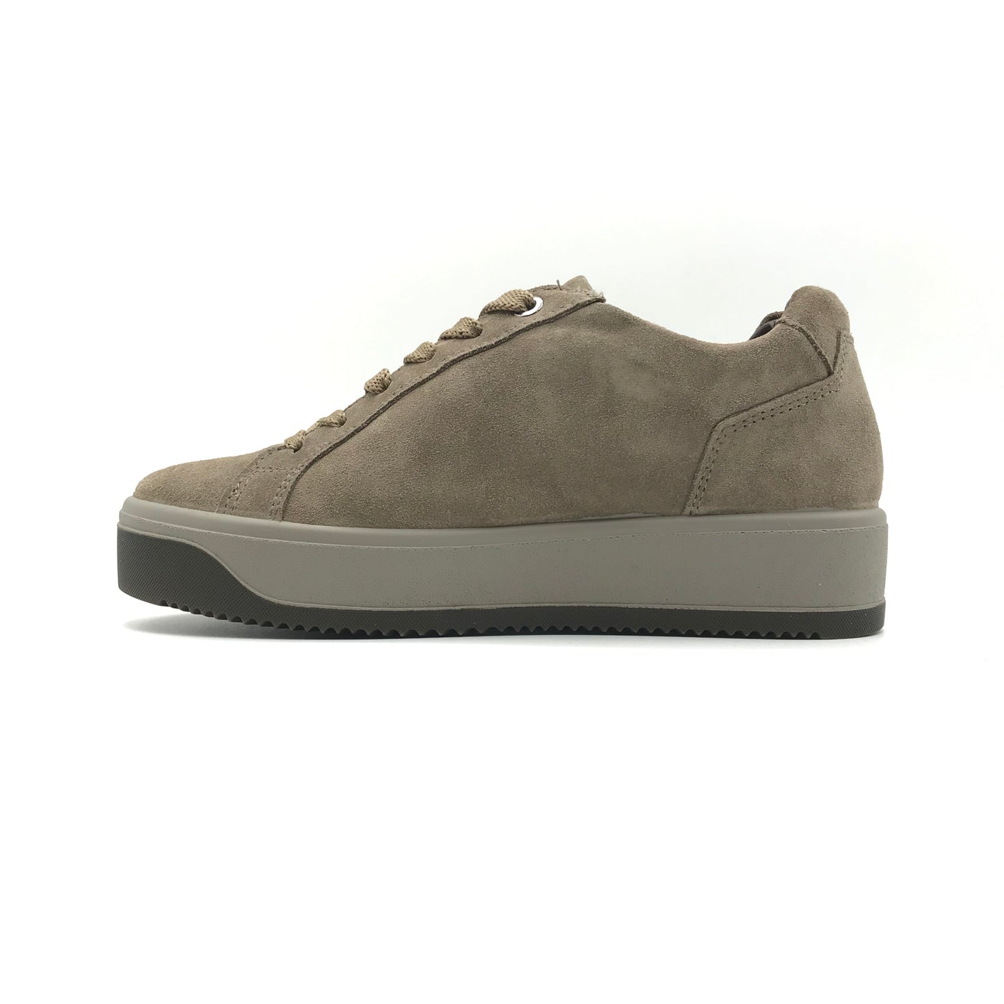 Imac | Sneakers in vera pelle con plantare rialzato | 657429