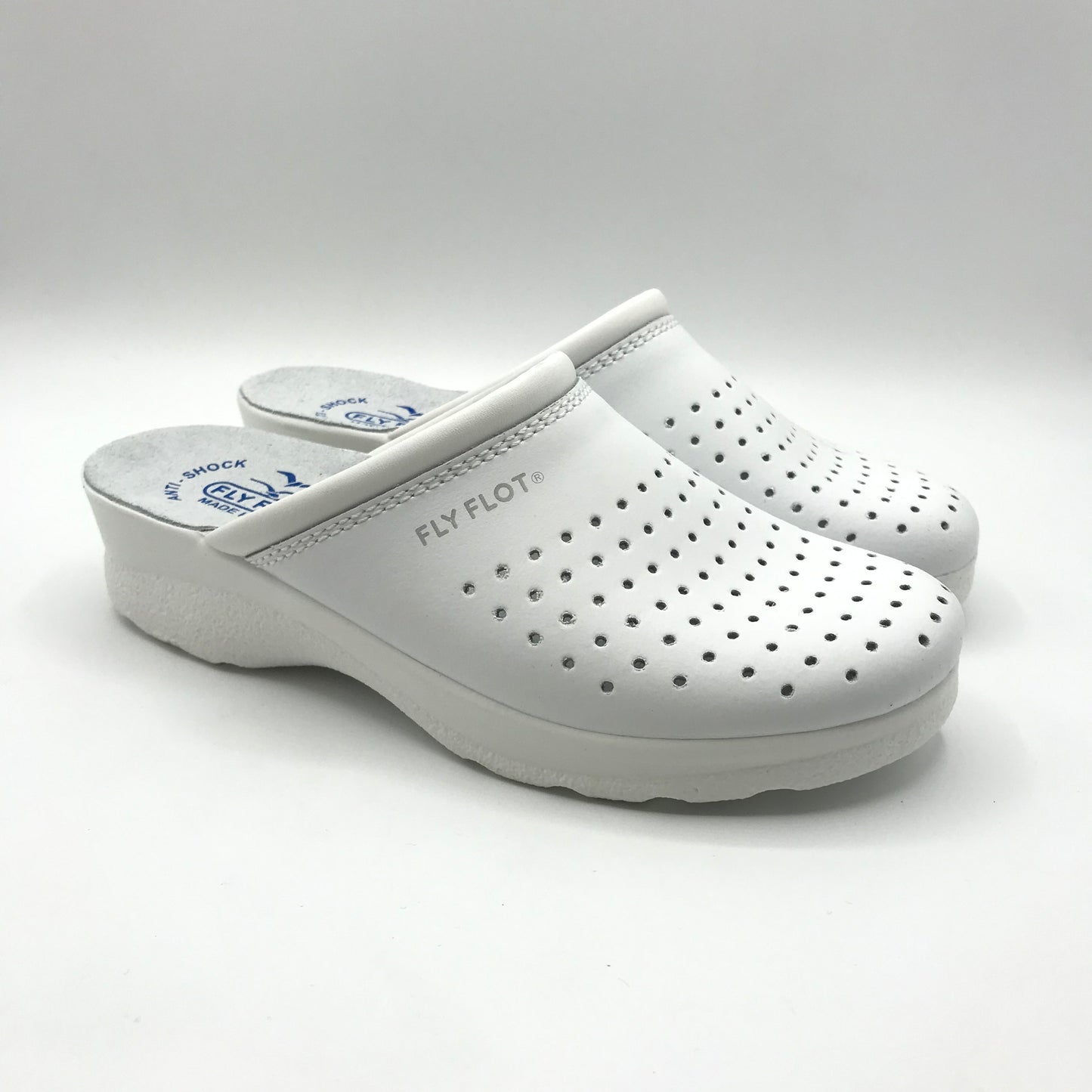 Fly Flot | Ciabatte sanitarie anatomiche in vera pelle | 85094