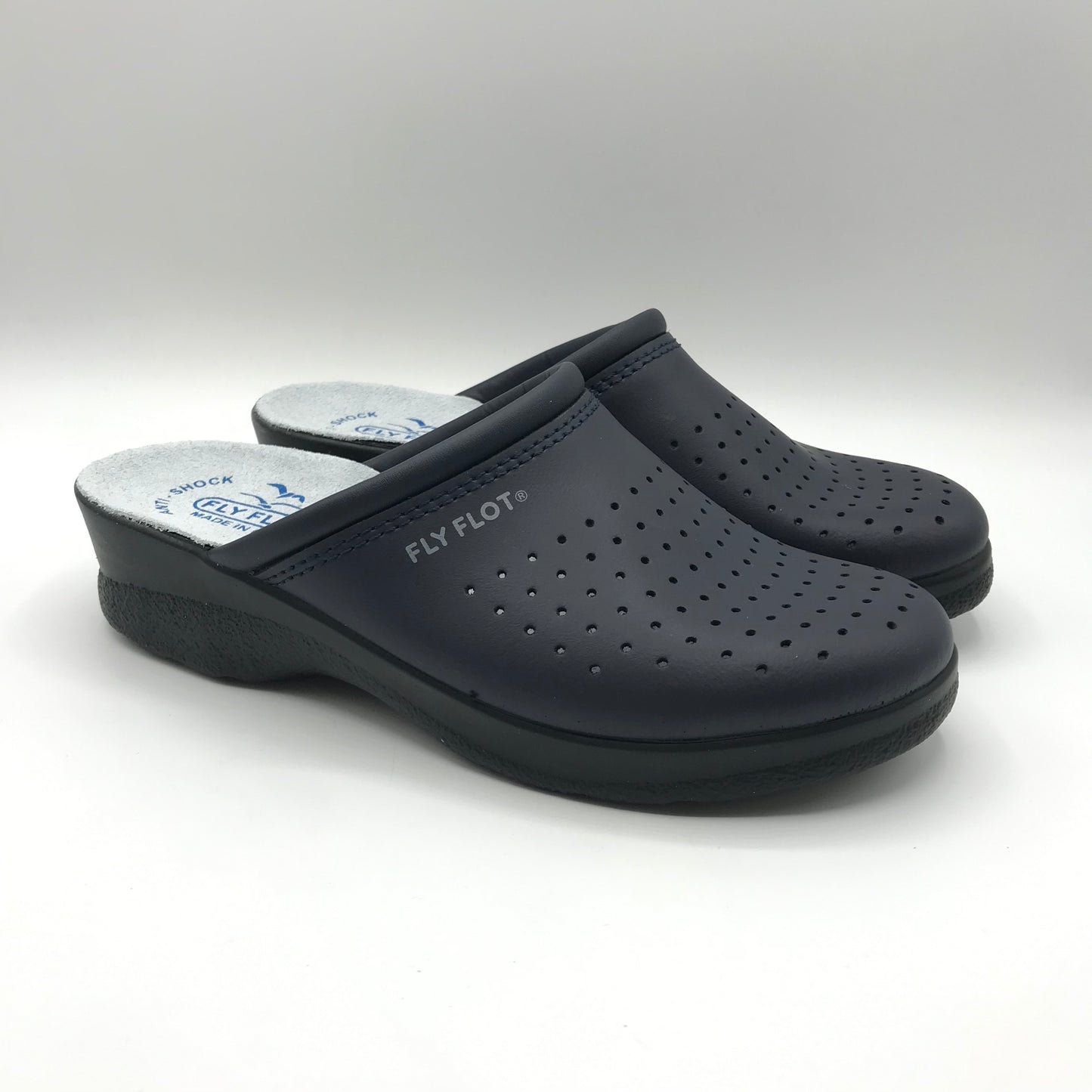 Fly Flot | Ciabatte sanitarie anatomiche in vera pelle | 85094