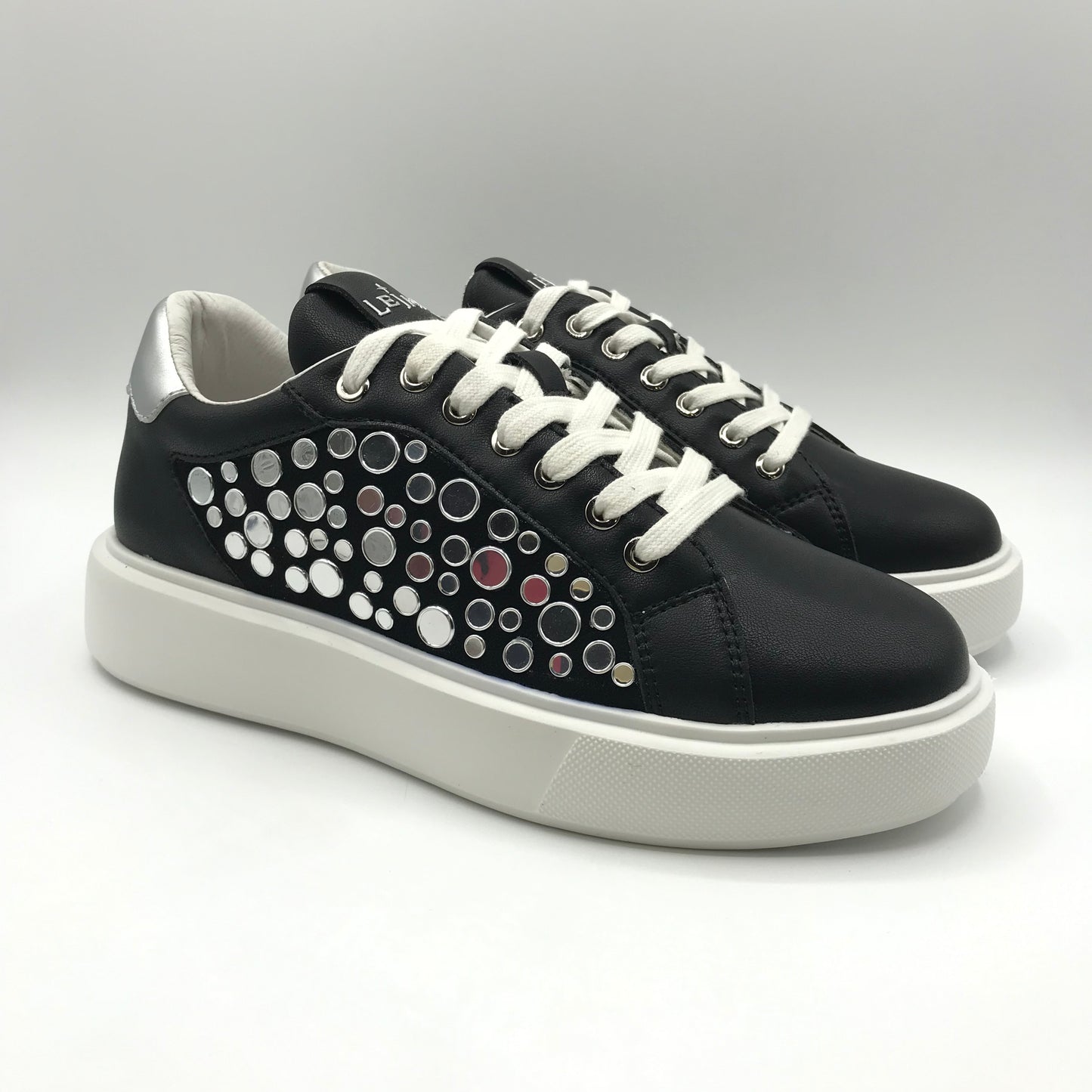 Lejade | Sneakers in vera pelle con brillantini | 3610