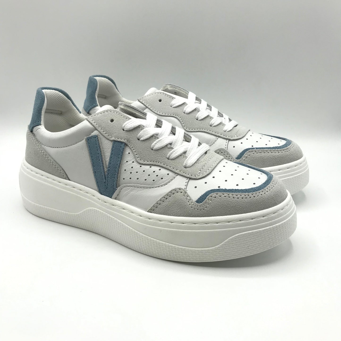 Kioss | Sneakers artigianali in vera pelle con platform | ALLEGRA2M